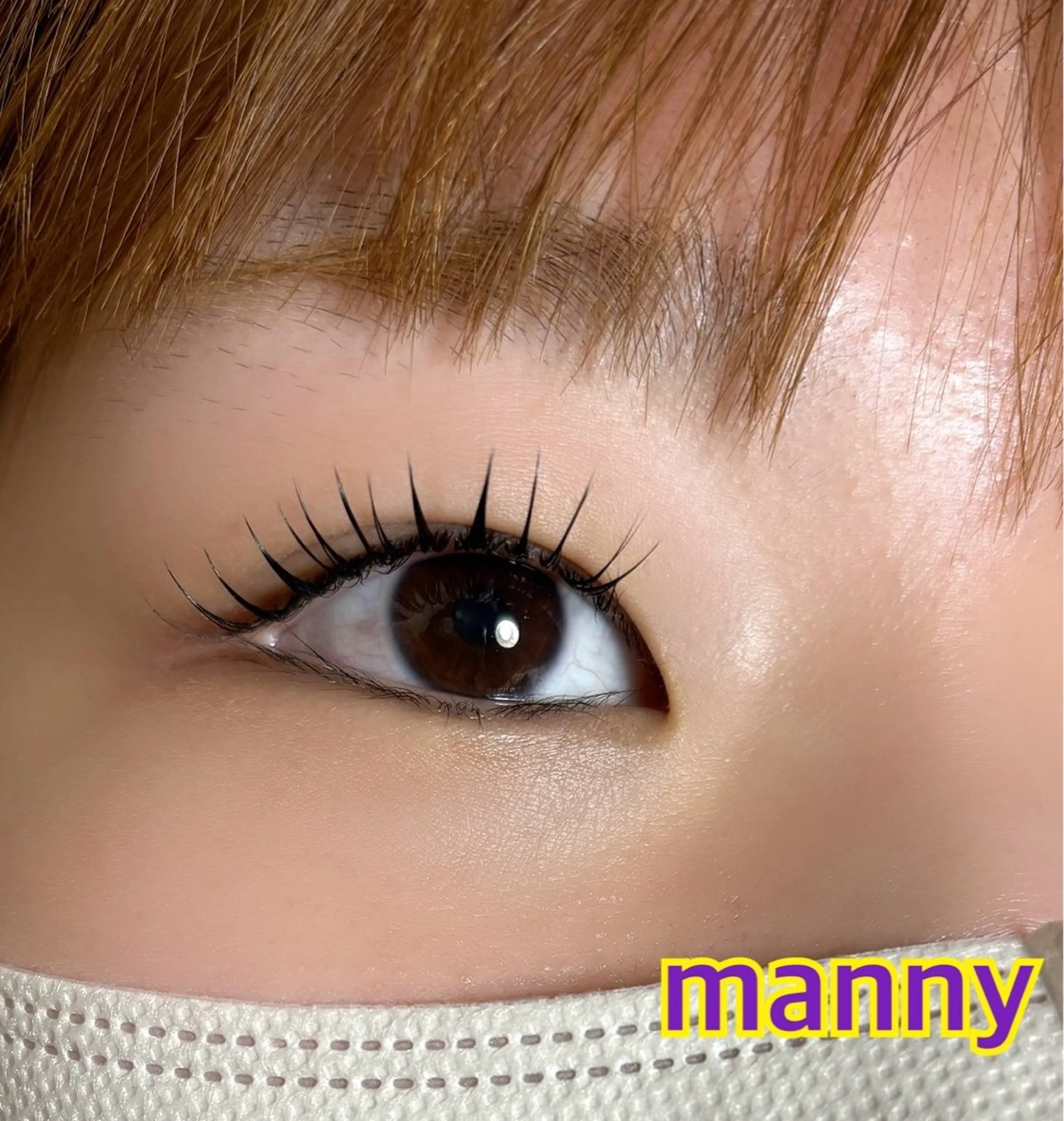 マツエク・マツパ manny eyelashのマツエク・マツパデザイン