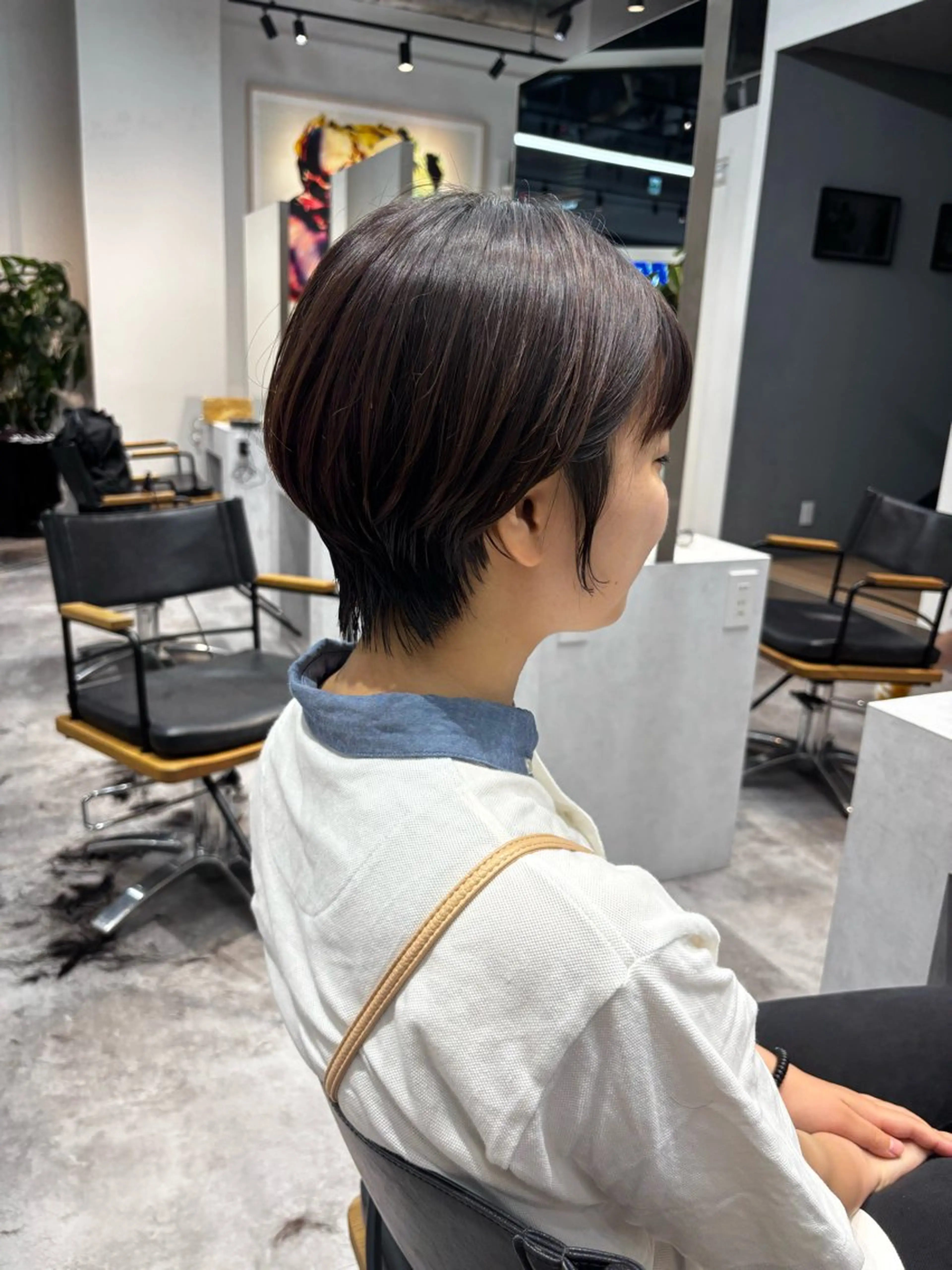 ショート カット 門崎未依/レイヤー/ メンズカット🪿🌼のヘアスタイル