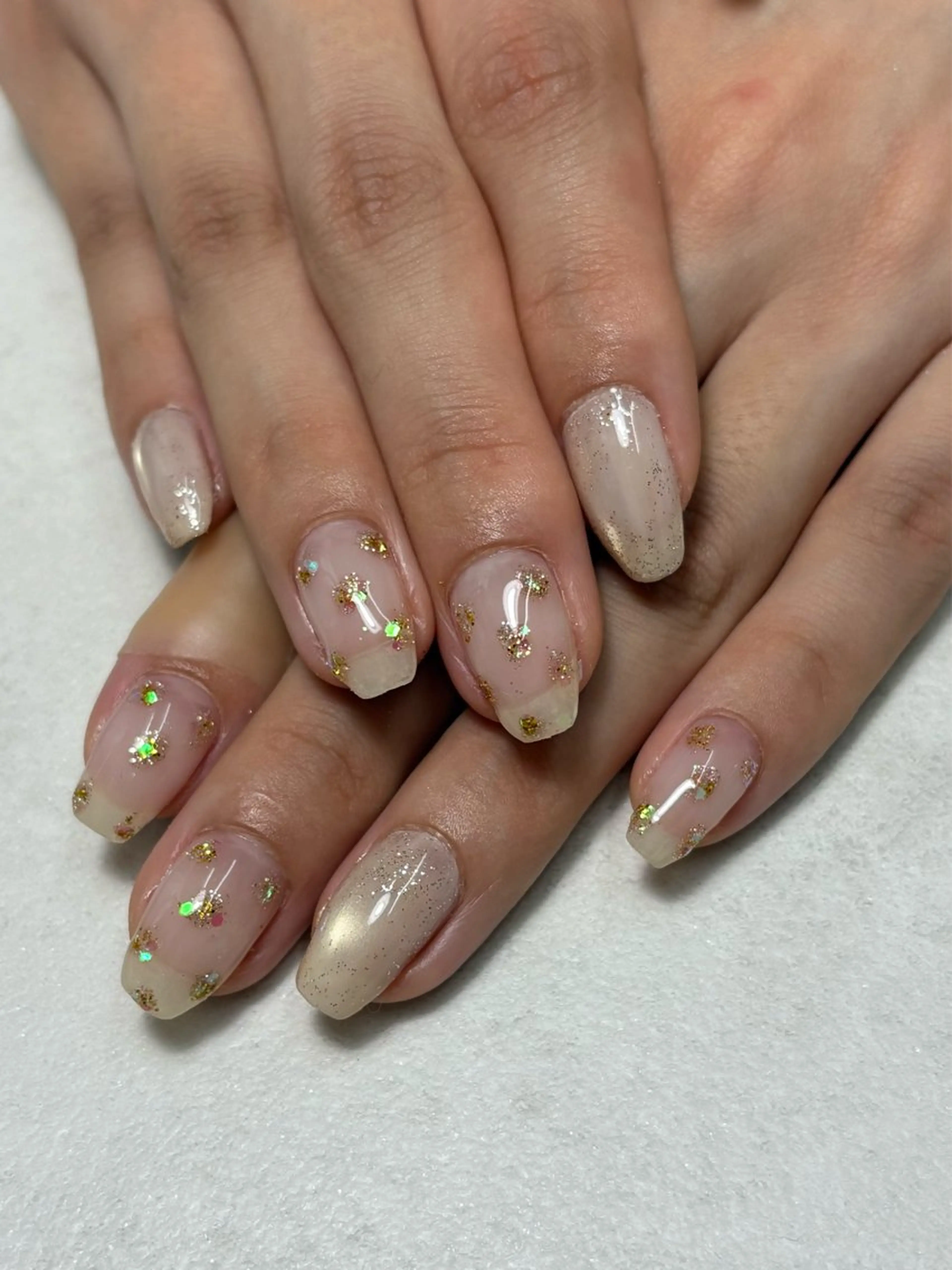 ネイル ラメ(グリッター) マグネットネイル ハンドネイル mumjyu所属・mumjyu MIKAのネイルデザイン