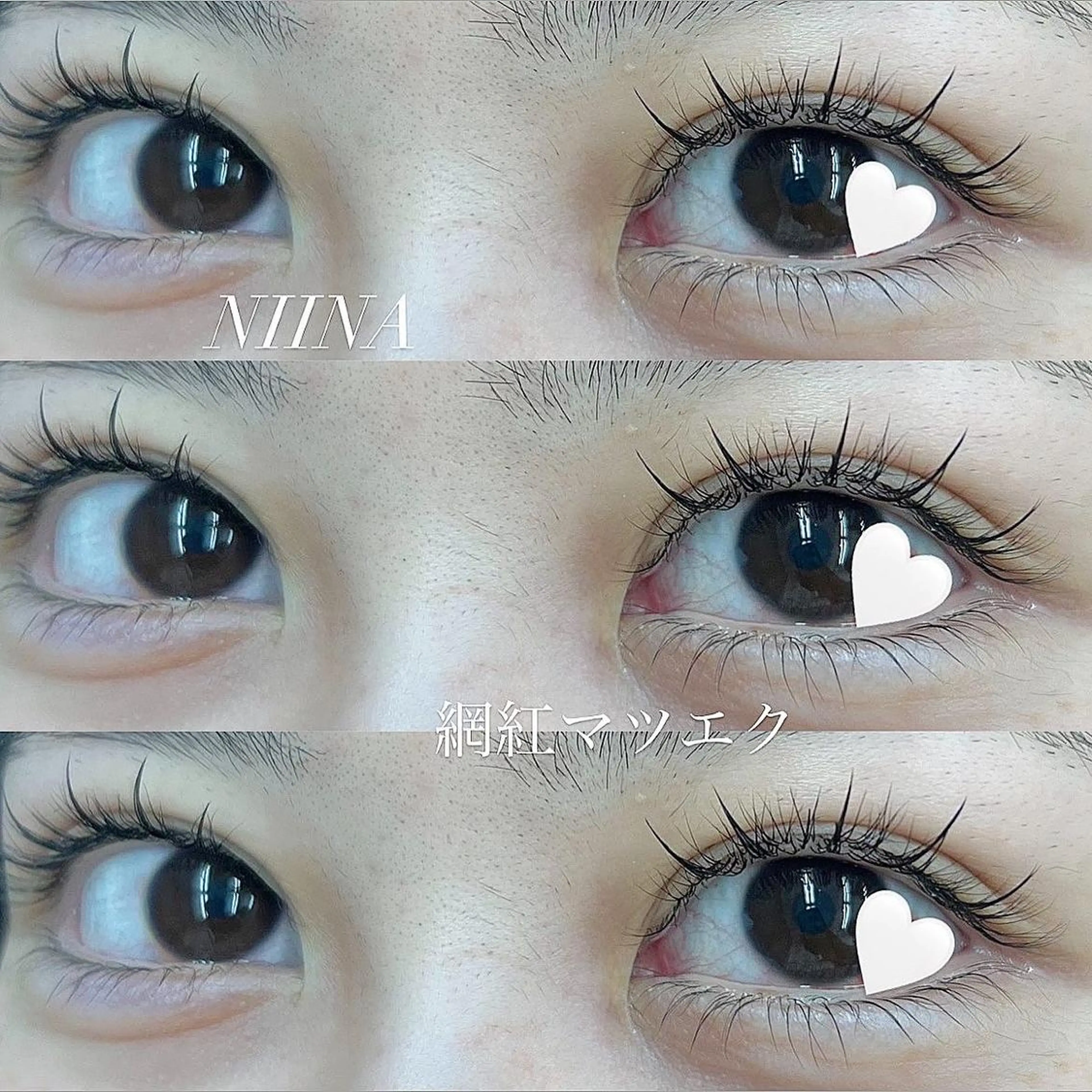 マツエク・マツパ eye lash salon Sarry所属・NIINA ☪️のマツエク・マツパデザイン