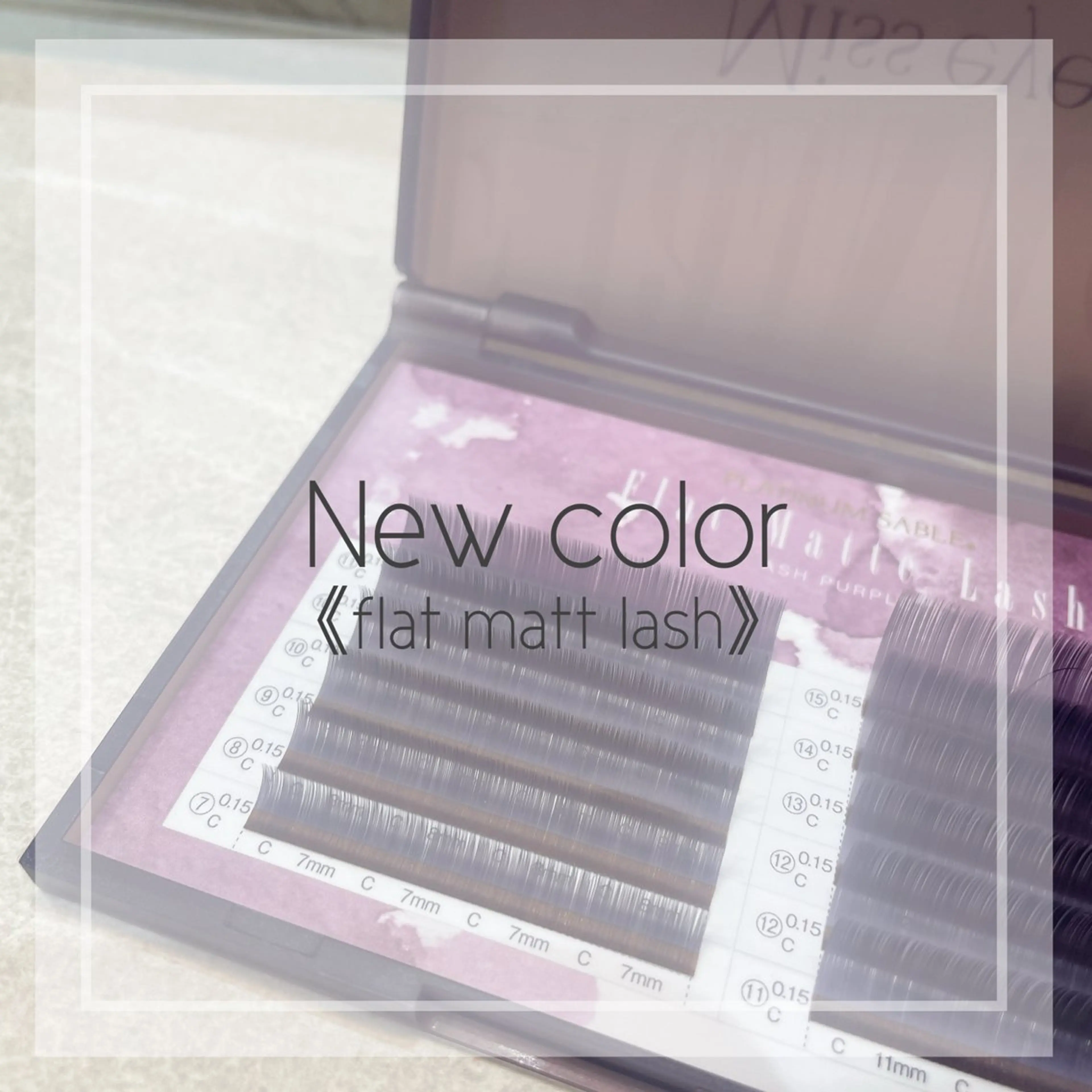 マツエク・マツパ カラーマツエク GO TODAY SHAiRE SALON 池袋luminis所属・KITAZUMI MAYUのマツエク・マツパデザイン