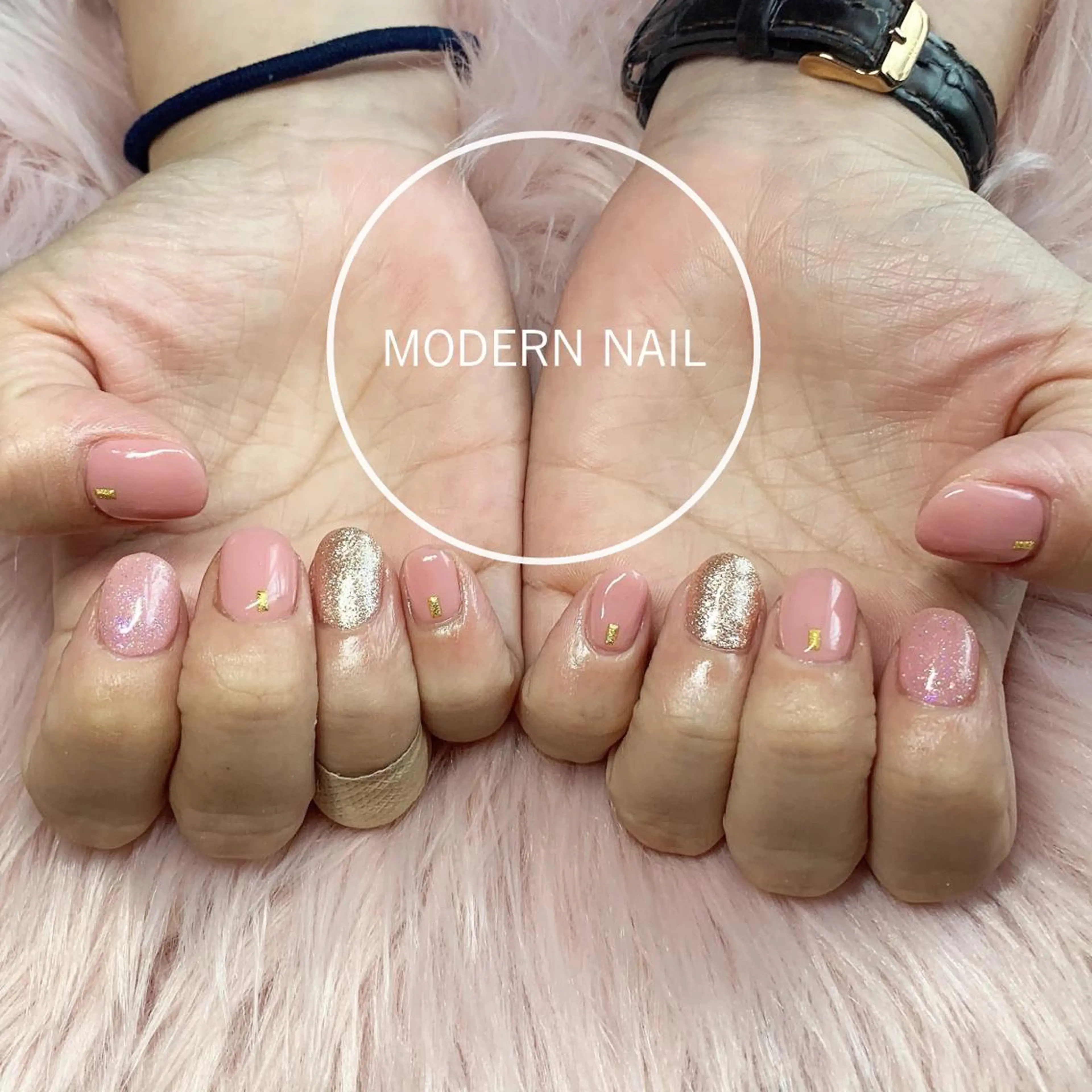 ネイル キラキラネイル 持ち込み 小川 玲奈のネイルデザイン