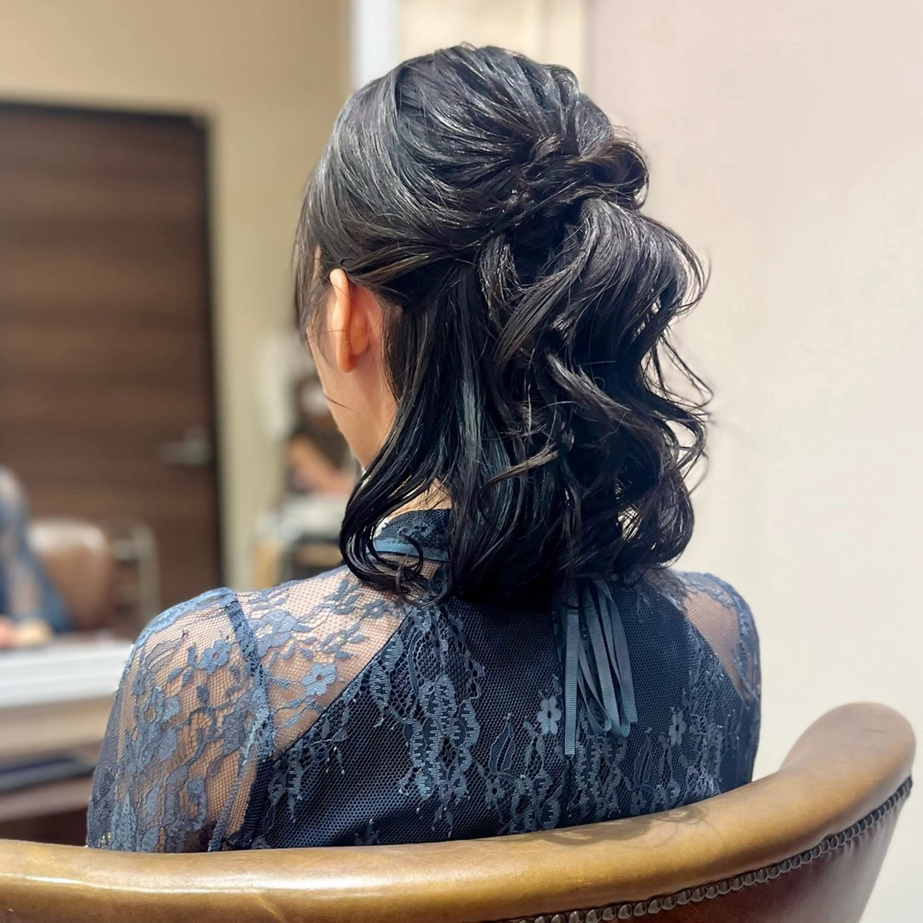 ヘアアレンジ 結婚式・ブライダル オオソネ マリアのヘアスタイル