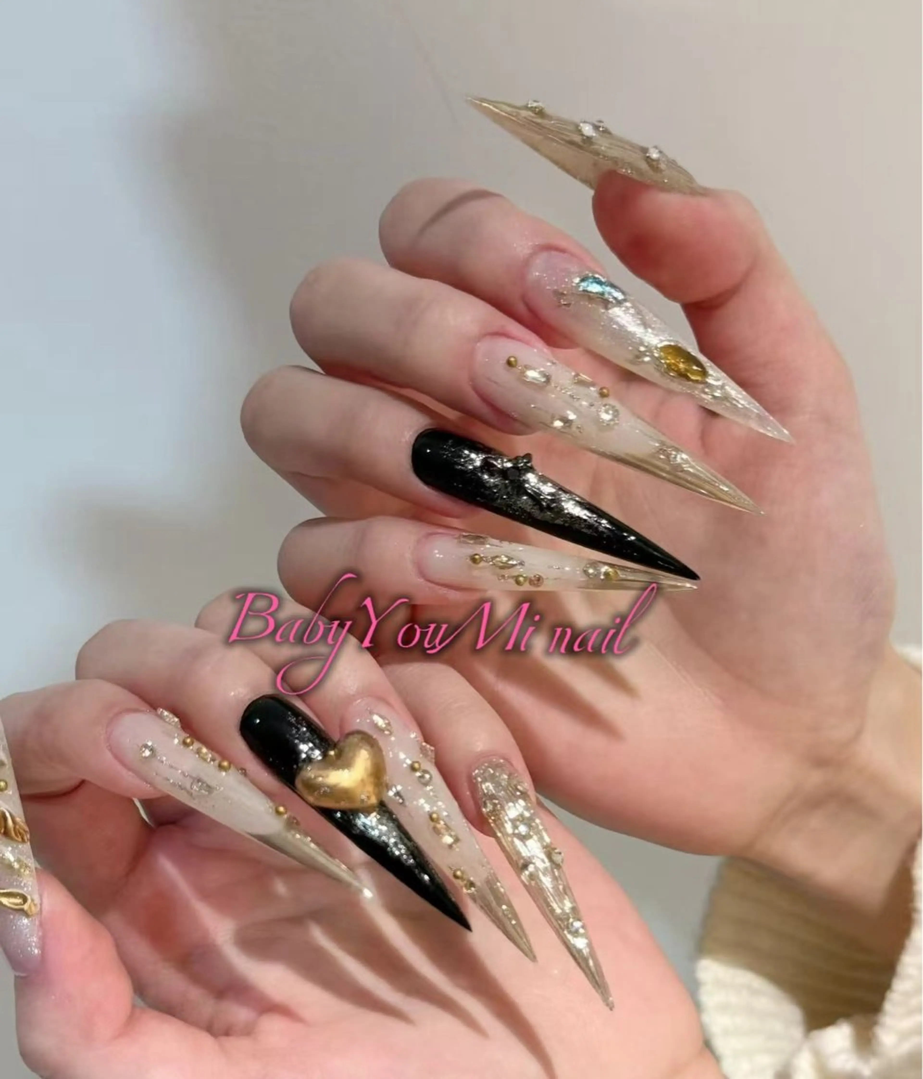 ネイル オーロラネイル 成人式 フットネイル フレンチネイル ジェルネイル ハンドネイル BabyYouMi nailのネイルデザイン