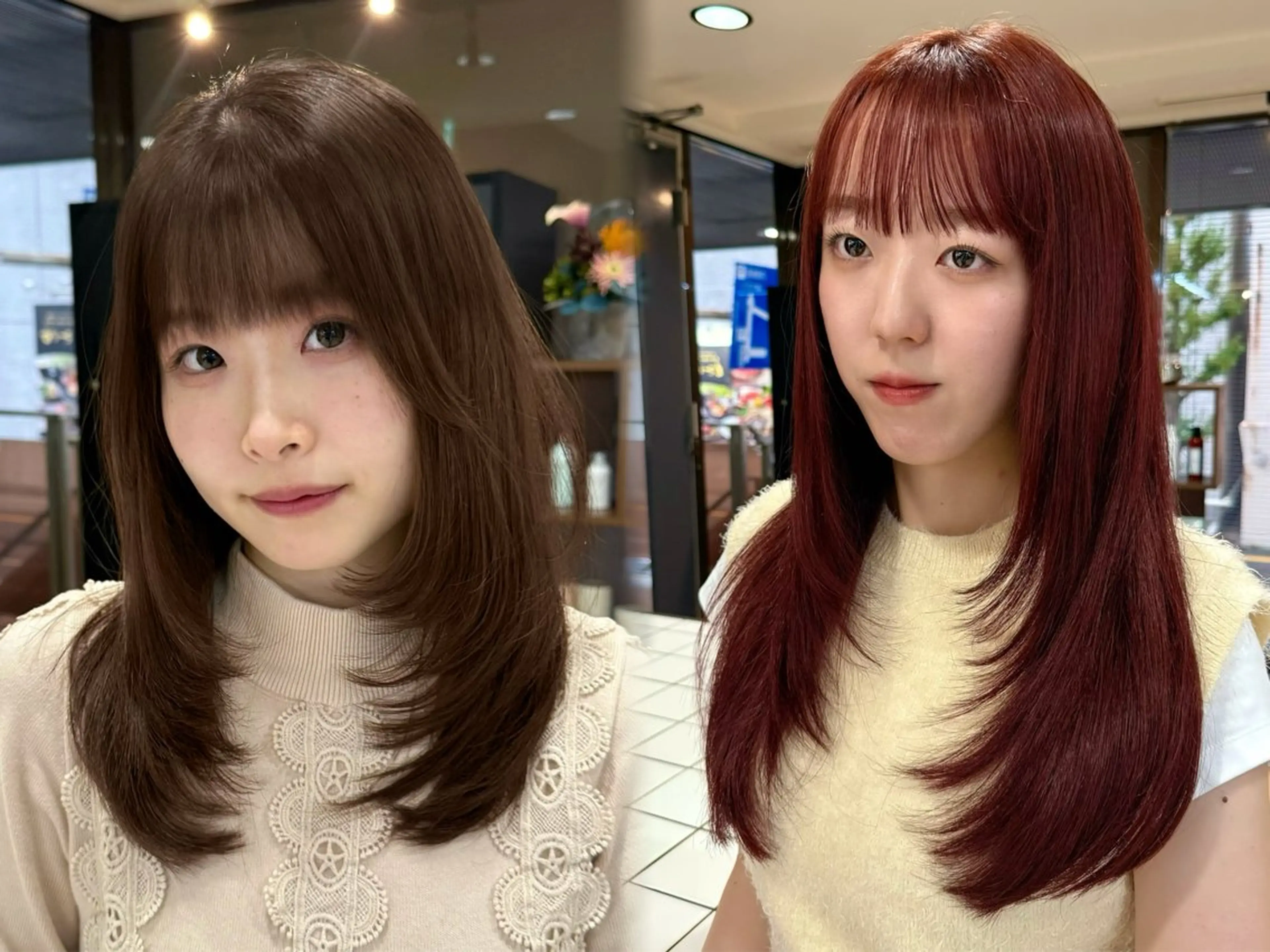 ロング レイヤーカット カット 宮嶋 蓮のヘアスタイル