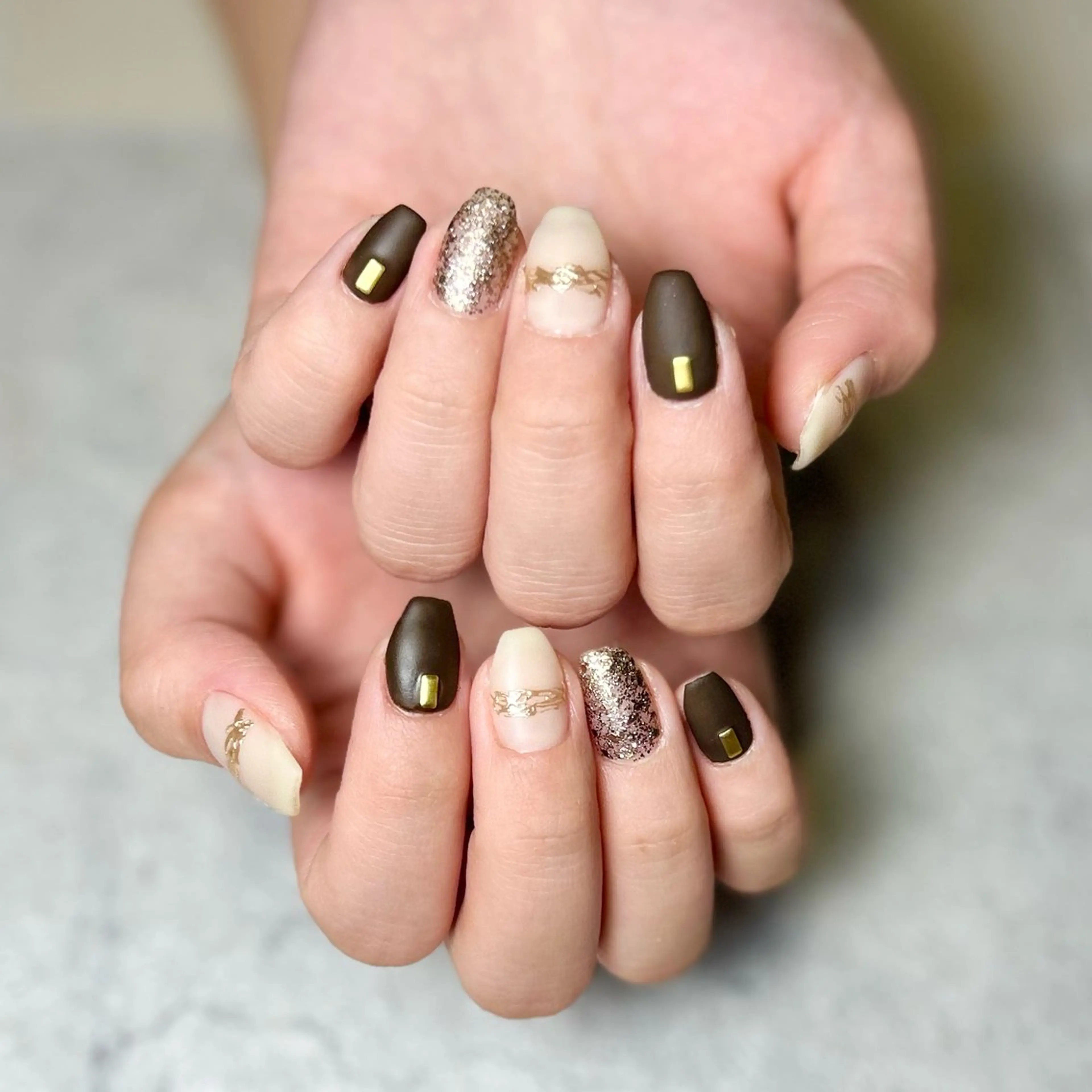 ネイル マットネイル A I R I ♡のネイルデザイン