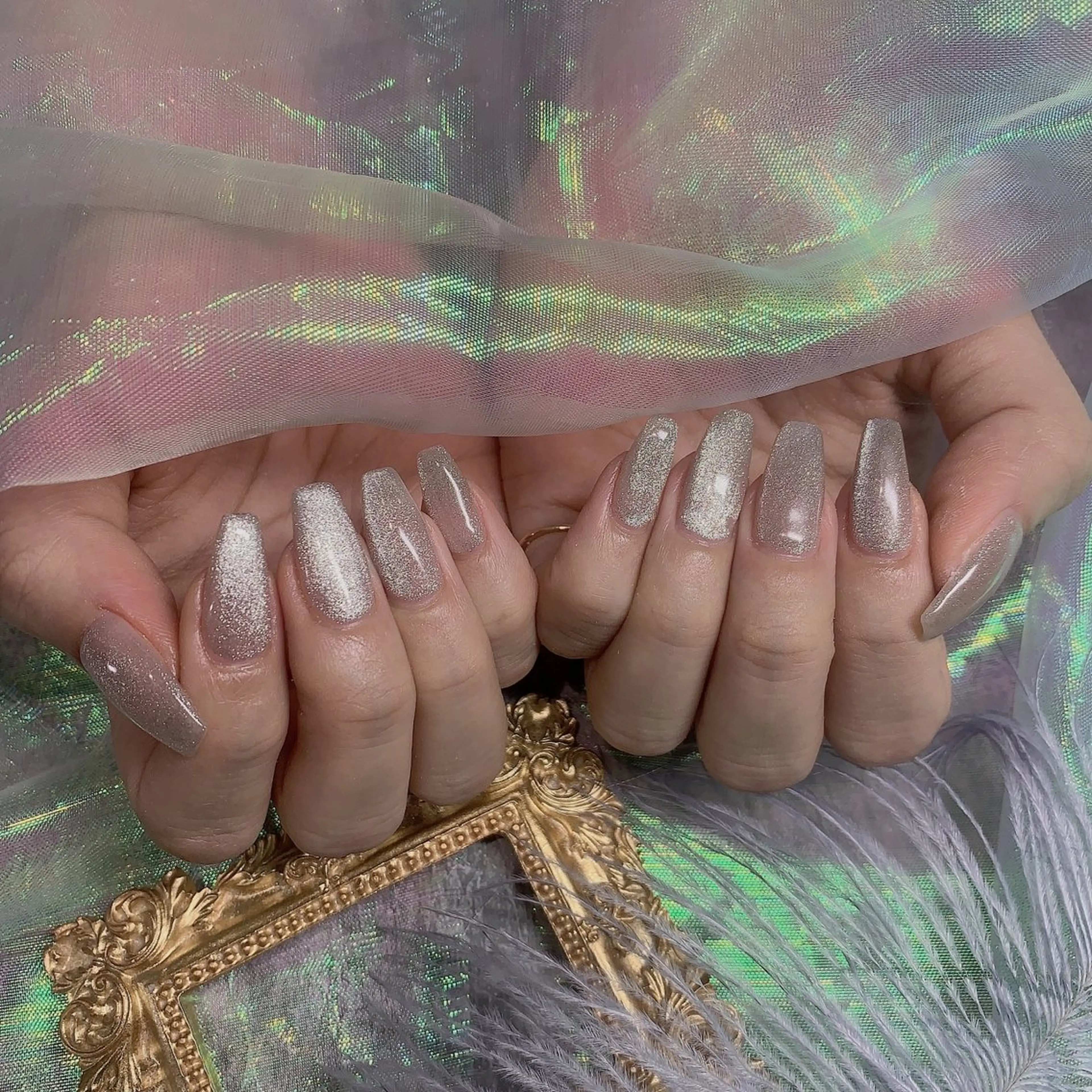 🌸《自爪》🌸大人気マグネット🧲フラッシュ【新規ソフトジェルオフ無料】の写真