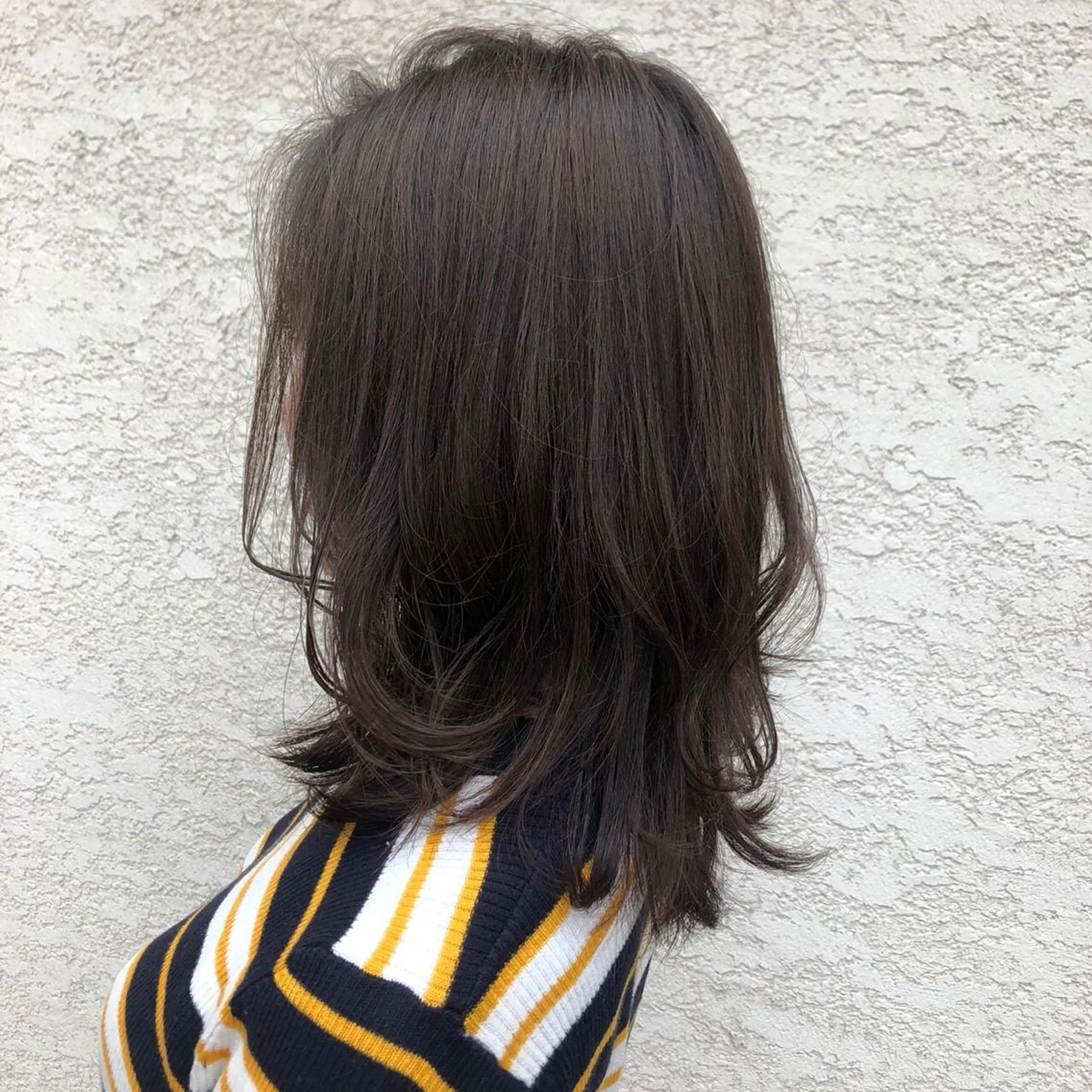 ミディアム カラー JUNTA 梅田茶屋町のヘアスタイル