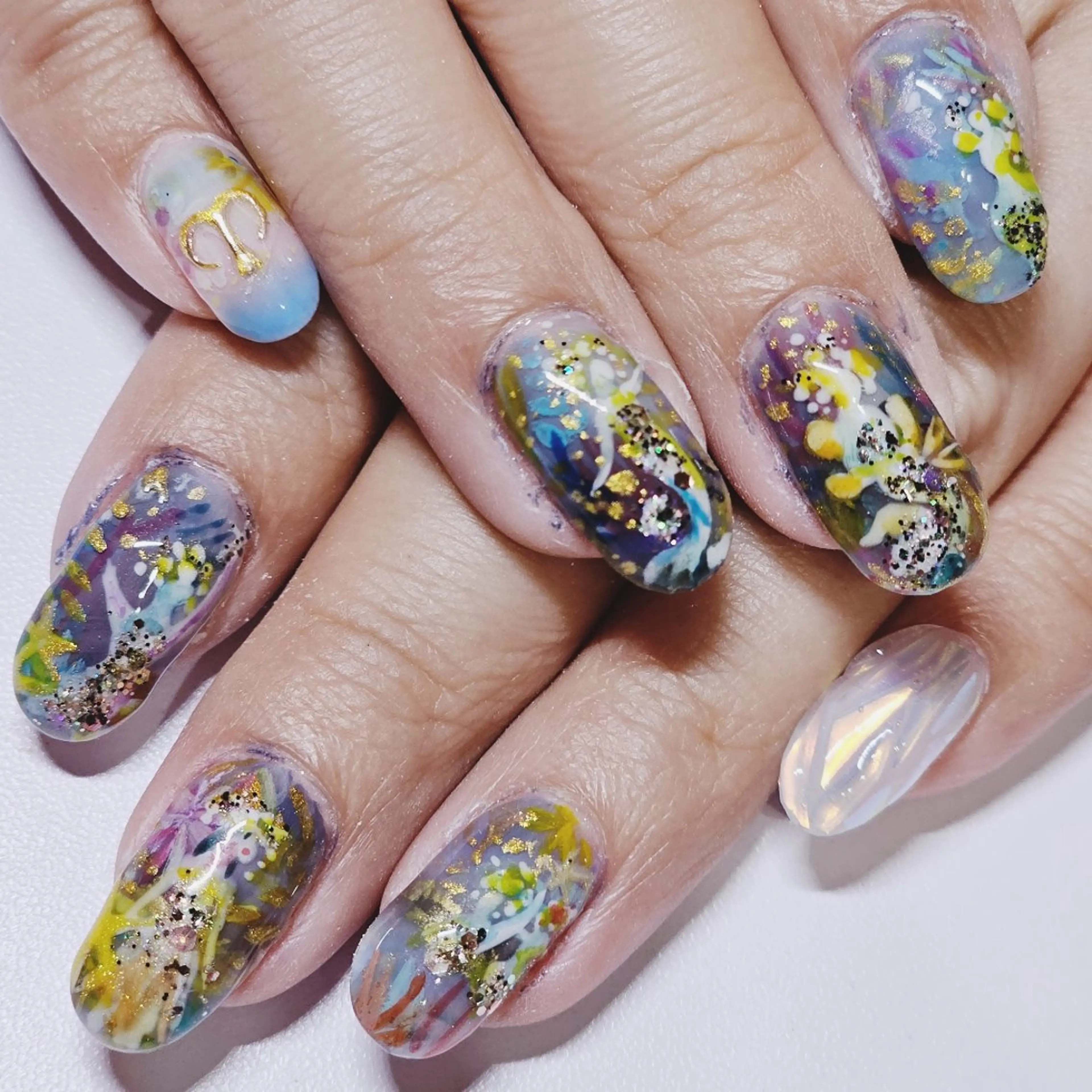 ネイル ハンドネイル よしだ ひろきのネイルデザイン