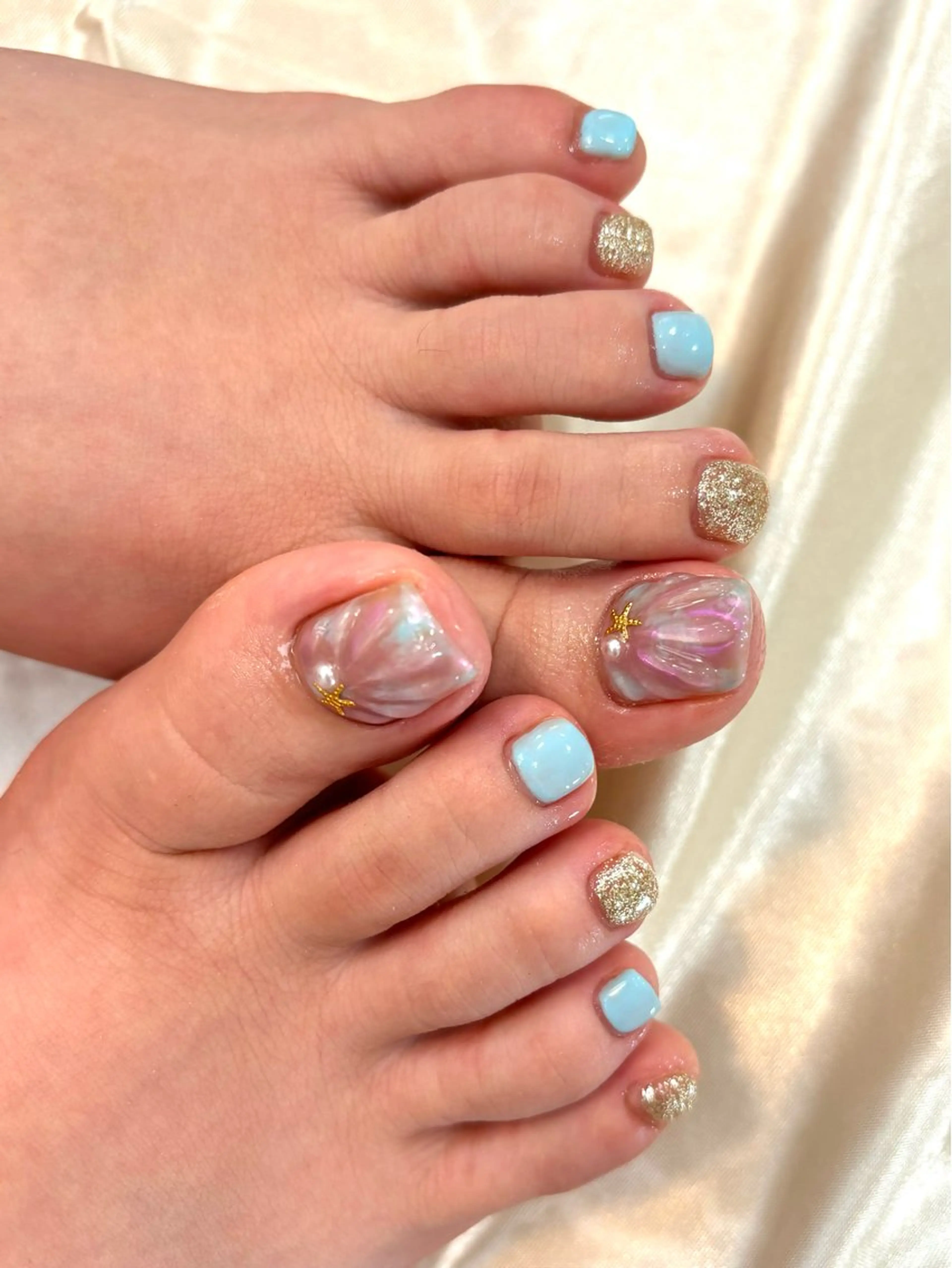 ネイル フットネイル S momoのネイルデザイン