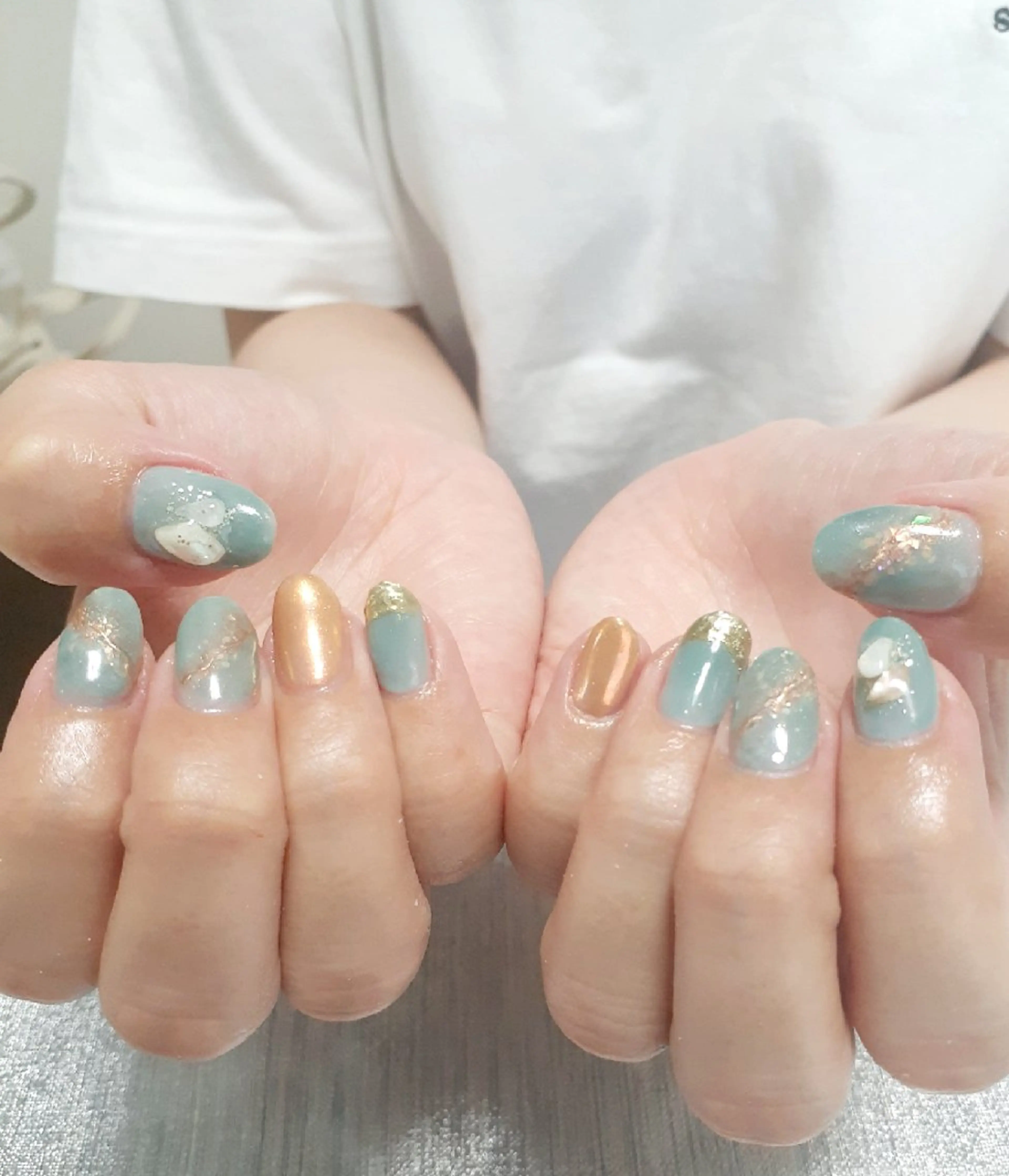 ネイル ハンドネイル 鈴木 憂維のネイルデザイン