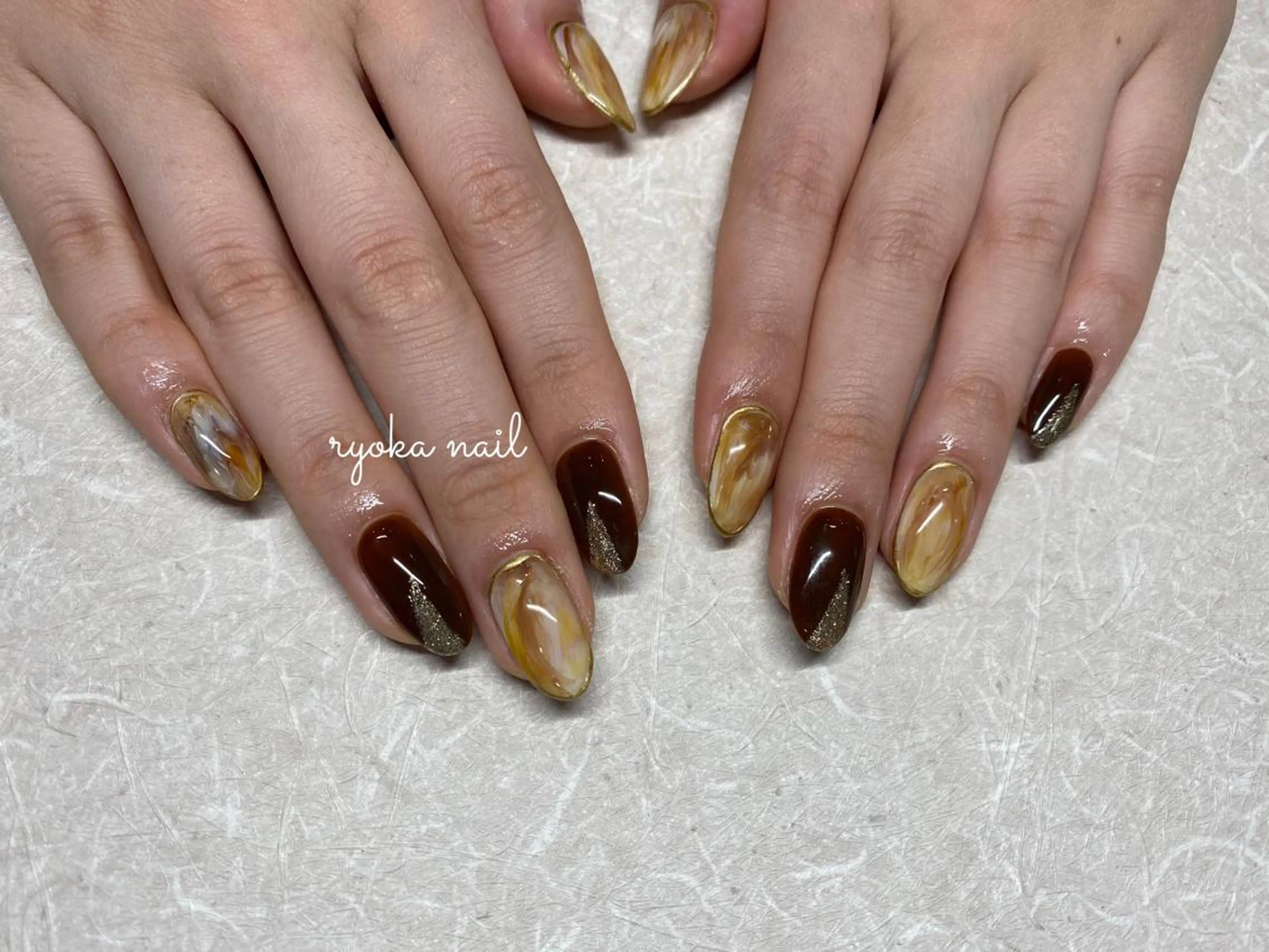 ネイル Twinklenail所属・ryoka nailのネイルデザイン