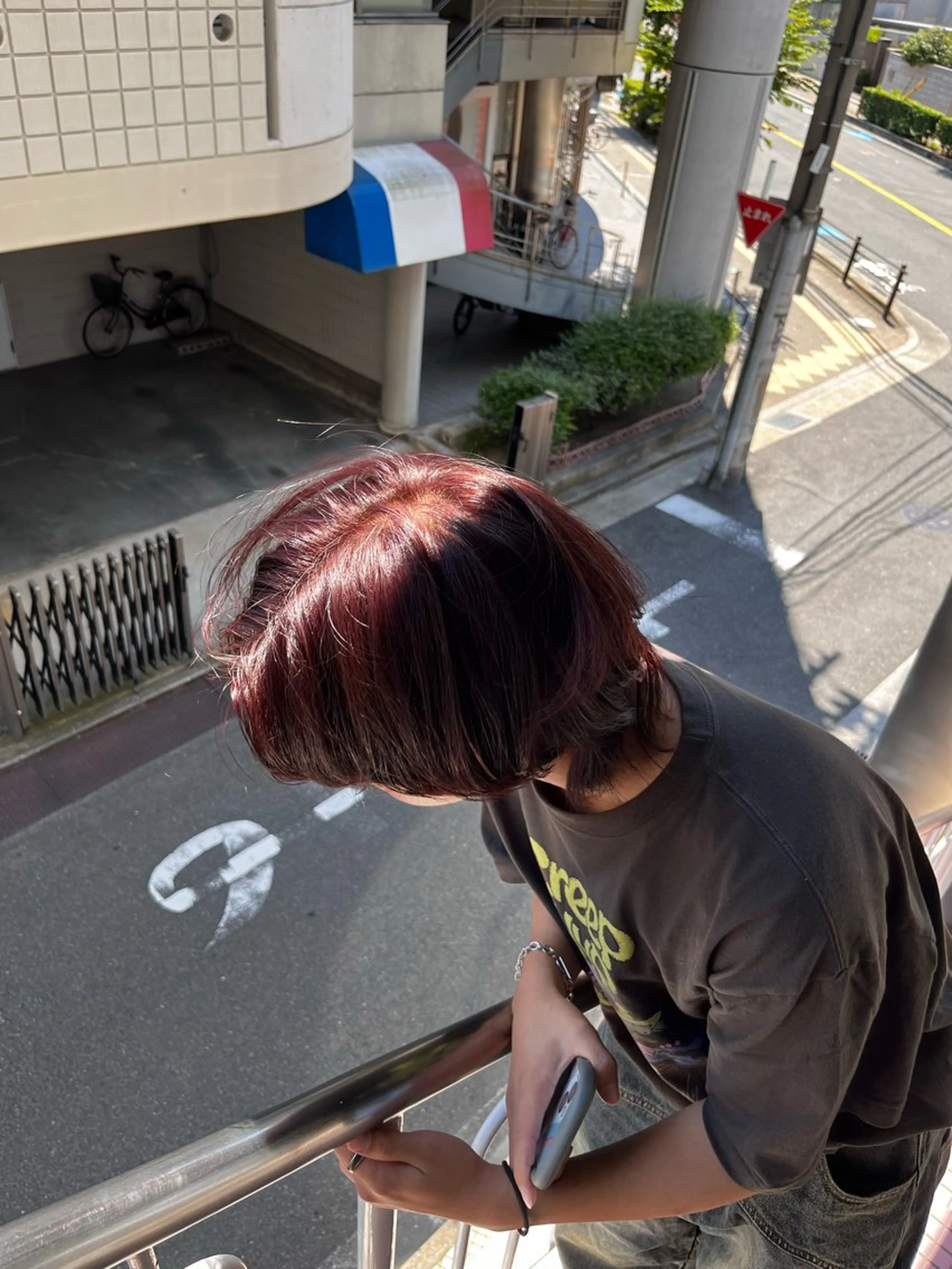 メンズ ヘアカラー 後藤 里穂のヘアスタイル