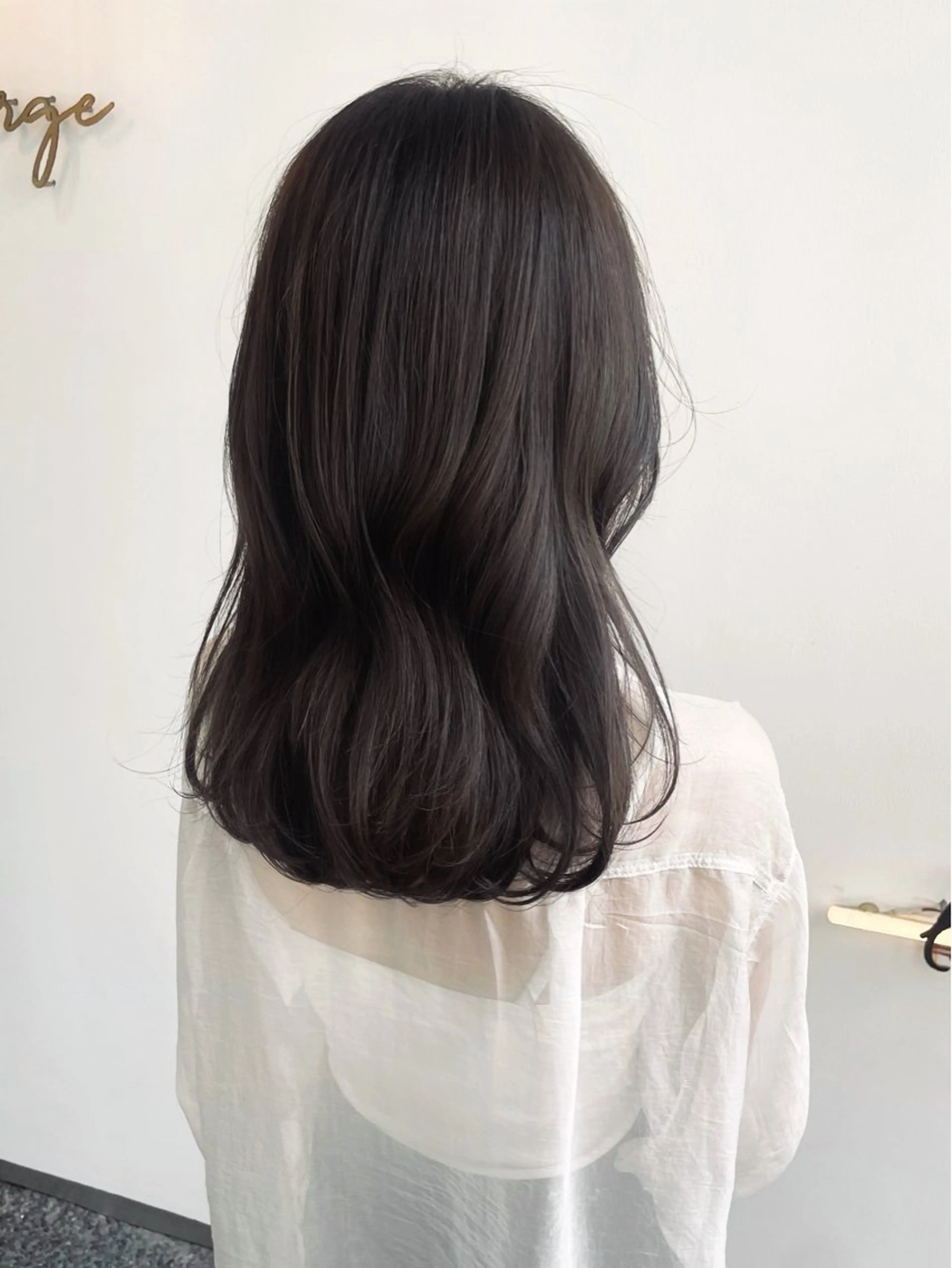 セミロング カラー Large 都筑雅人のヘアスタイル
