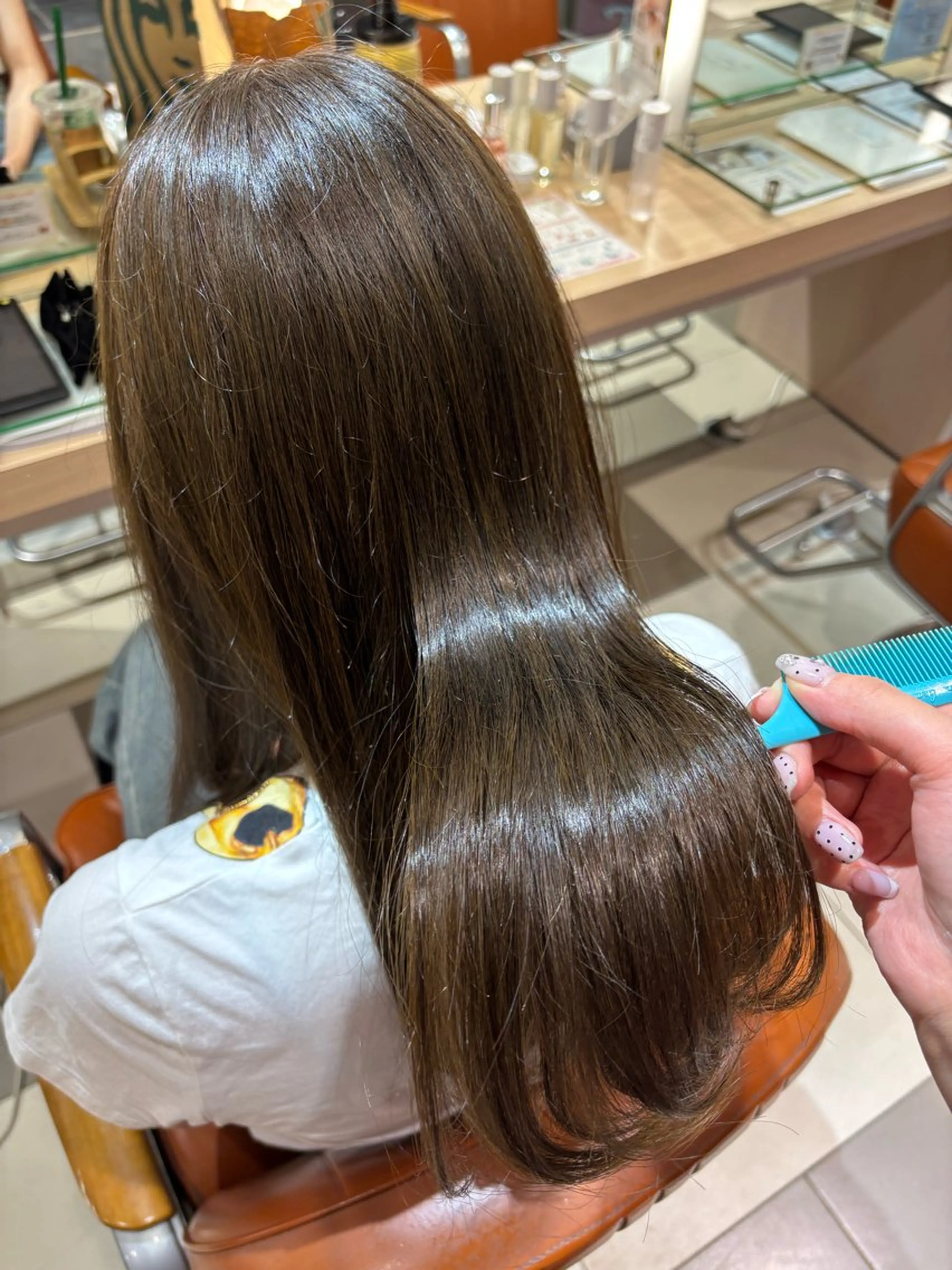 ロング 北澤 日莉のヘアスタイル