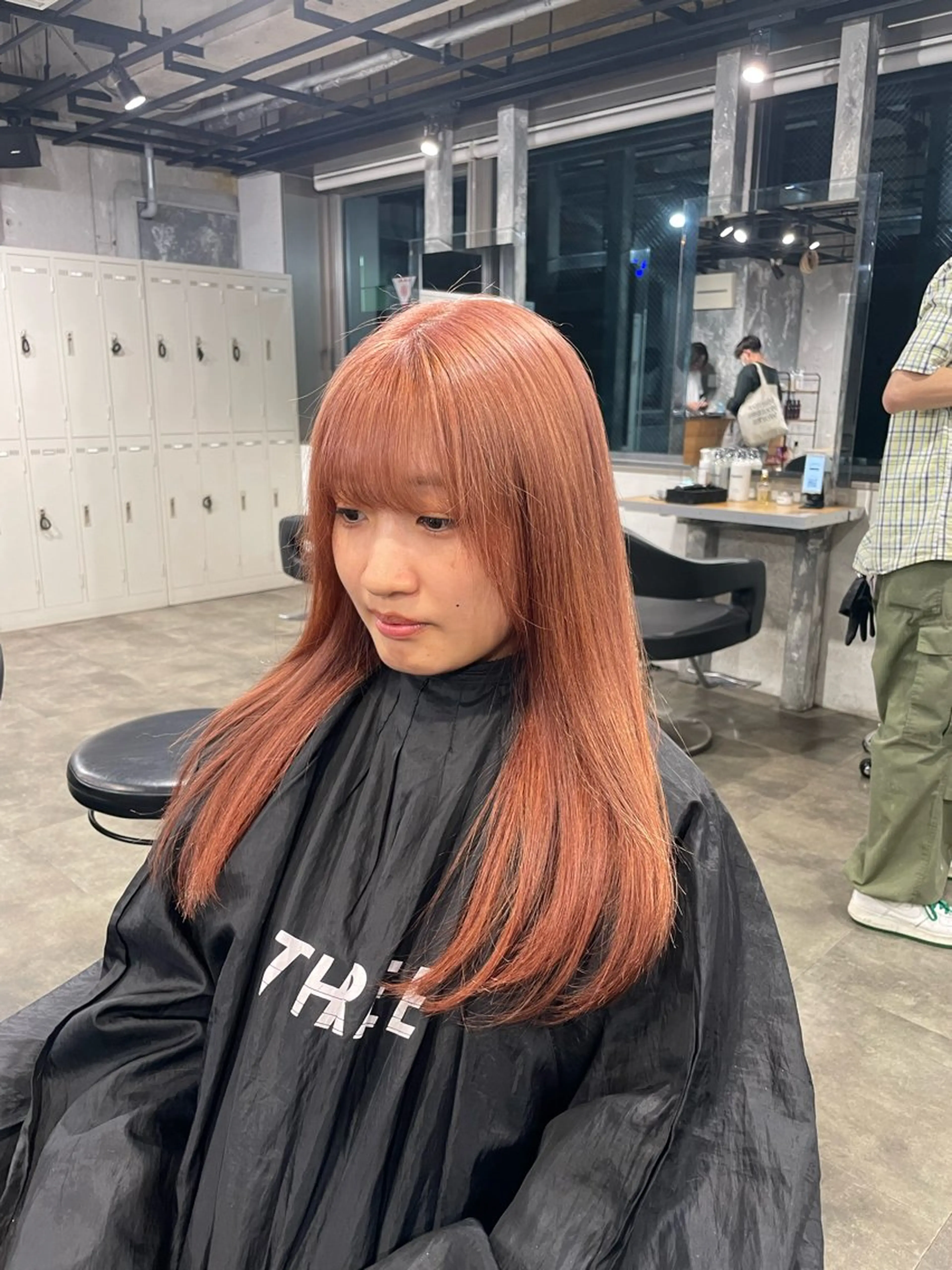 セミロング カット ヘアカラー トリートメント ヘアセット 艶髪/透明感🪽 DISCO🪽のヘアスタイル