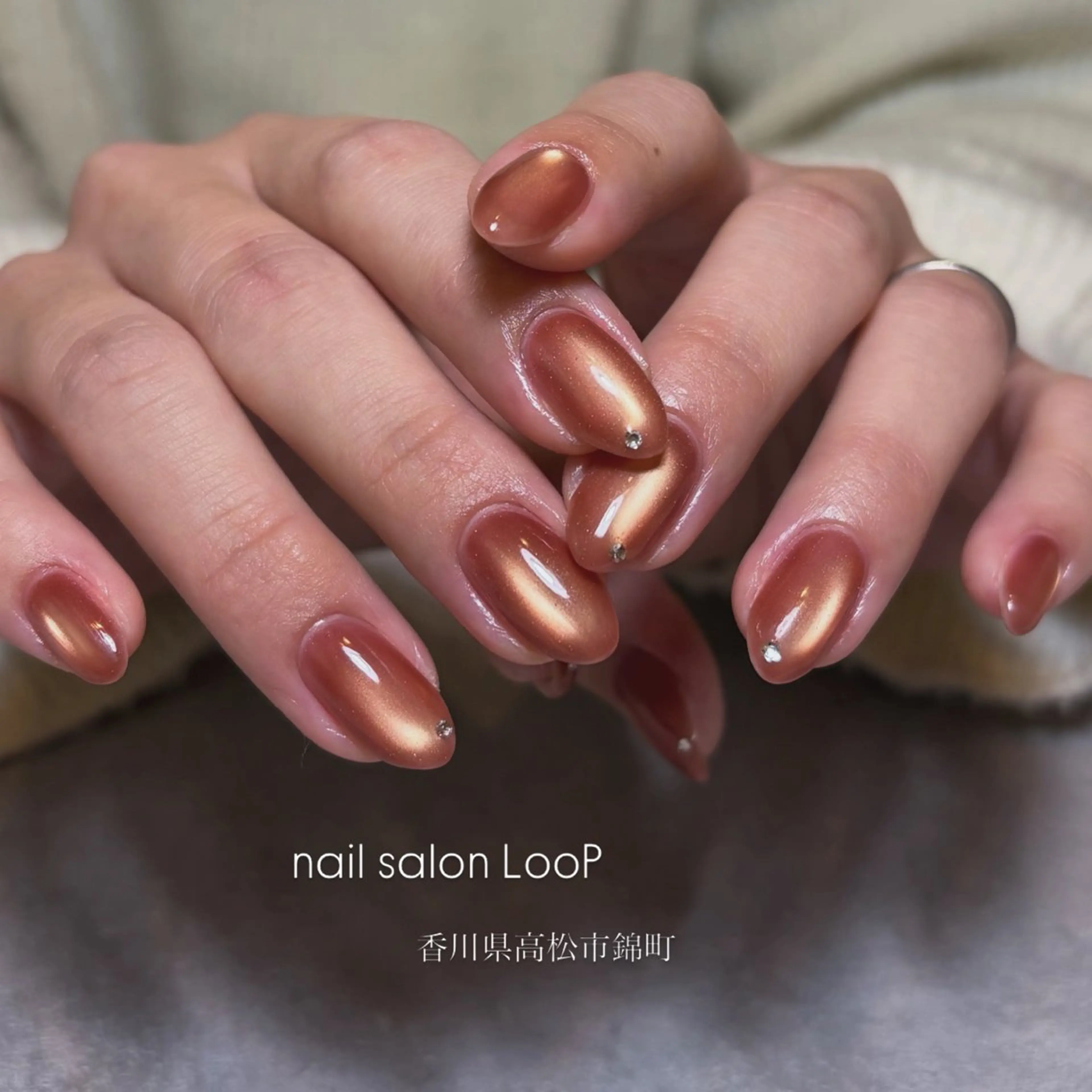 ネイル ハンドネイル LooP riho / nuanceのネイルデザイン