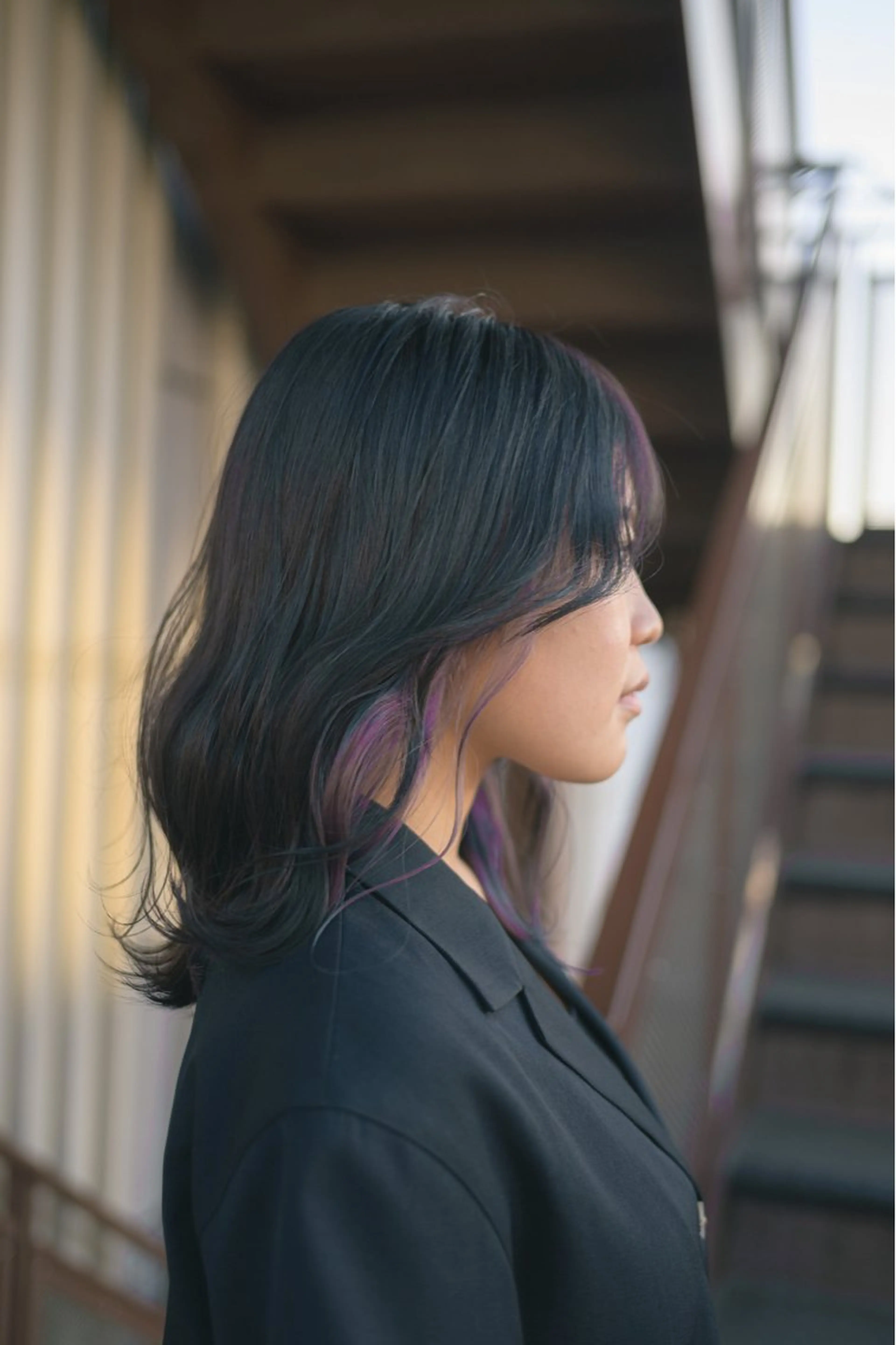 ショート パープルカラー ヘアカラー トリートメント ショート/ボブ ハイトーン❤️原航平のヘアスタイル