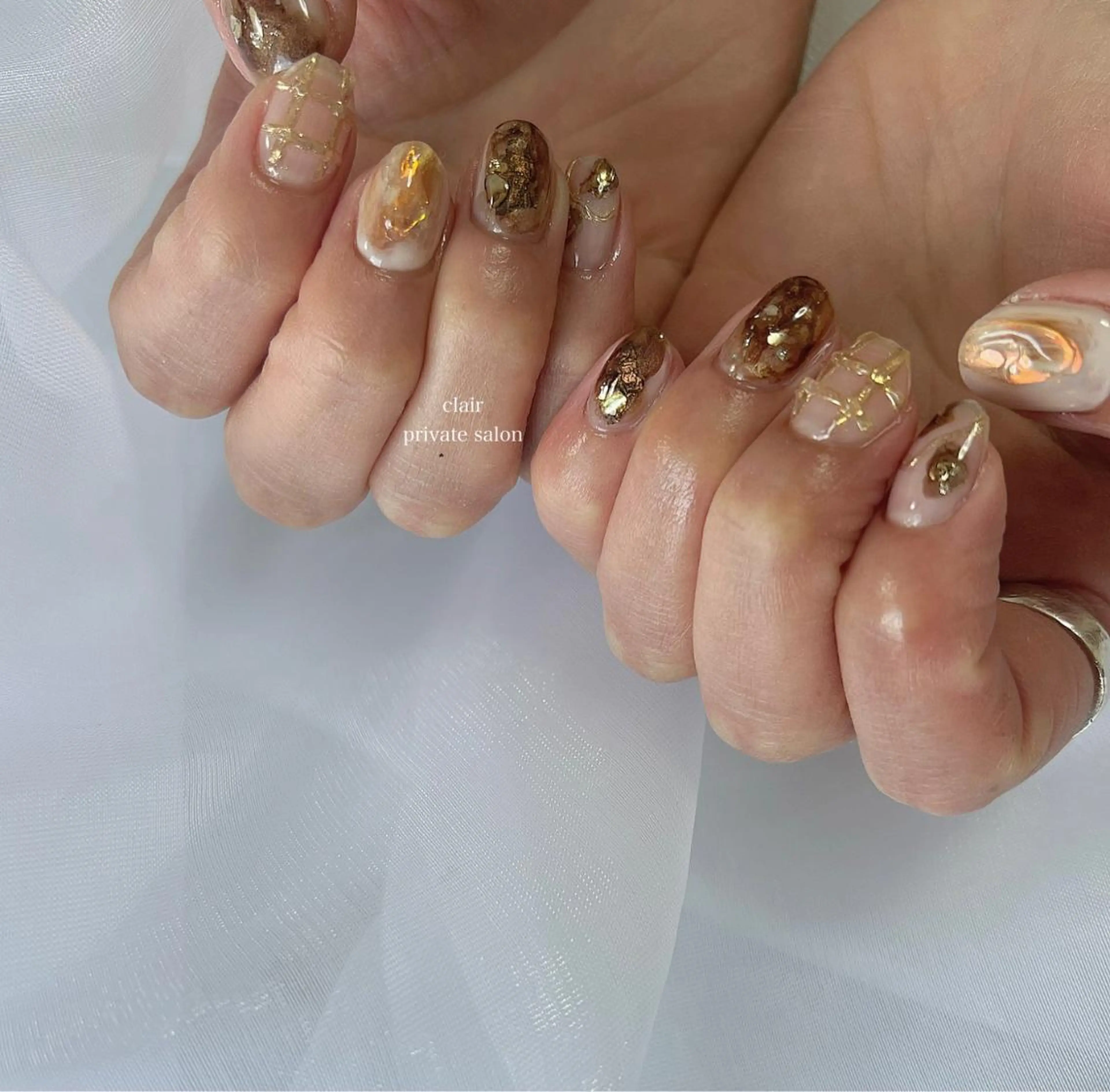 ネイル ハンドネイル ハンドケア nail salon una.のネイルデザイン