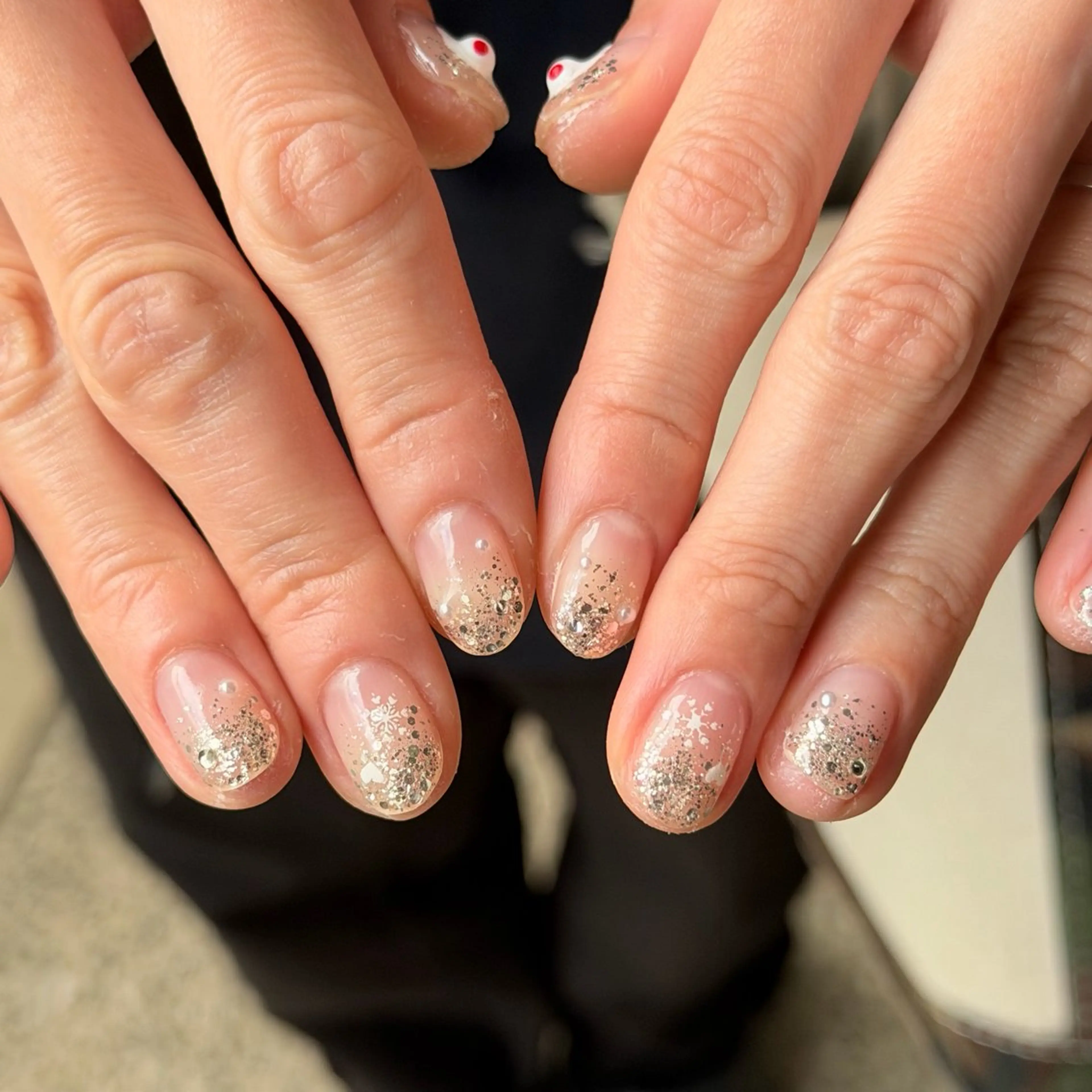 ネイル ニュアンスネイル ハンドネイル soleil所属・舞鶴 奈々美のネイルデザイン