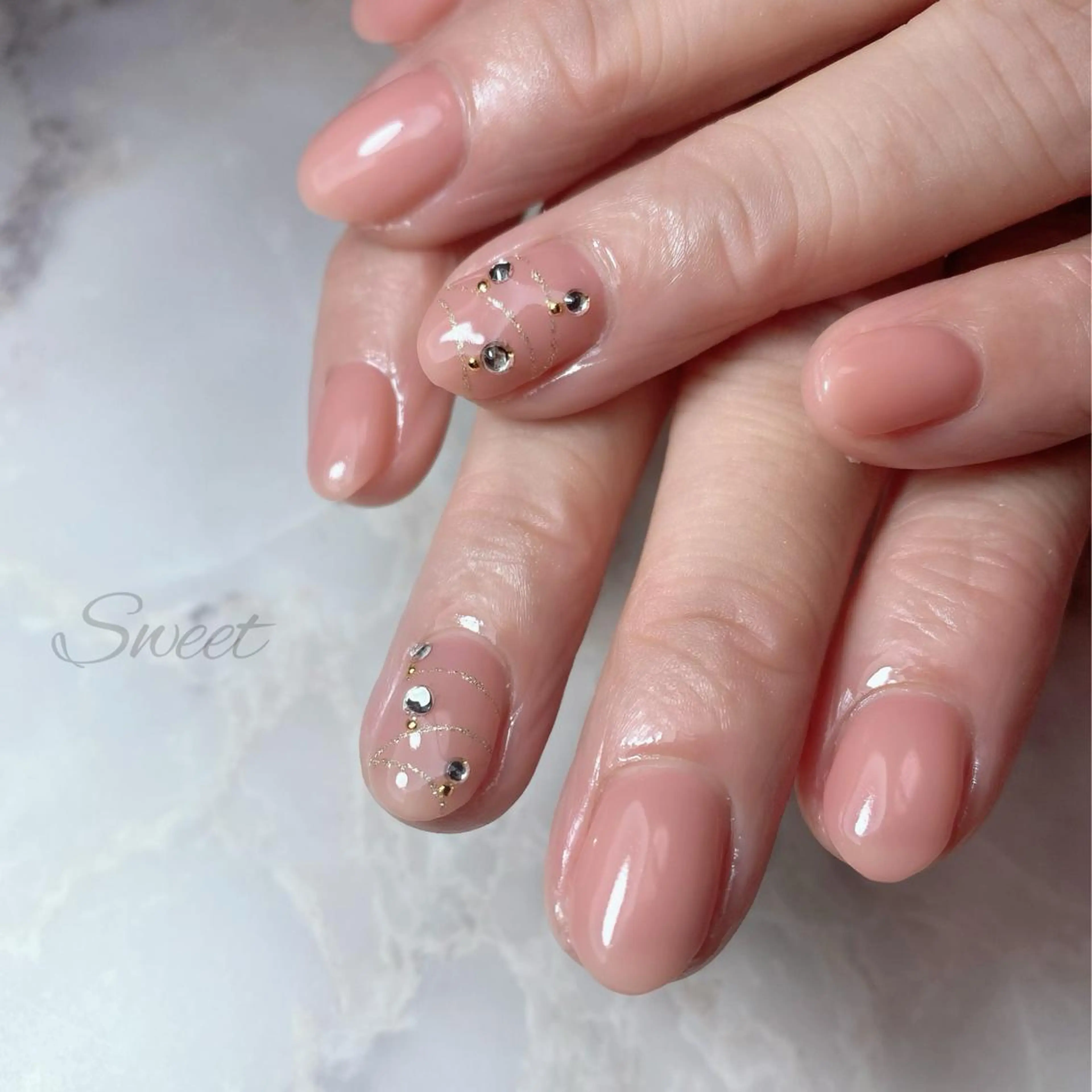 ネイル 冬ネイル クリスマス sweet 仲野陽子のネイルデザイン