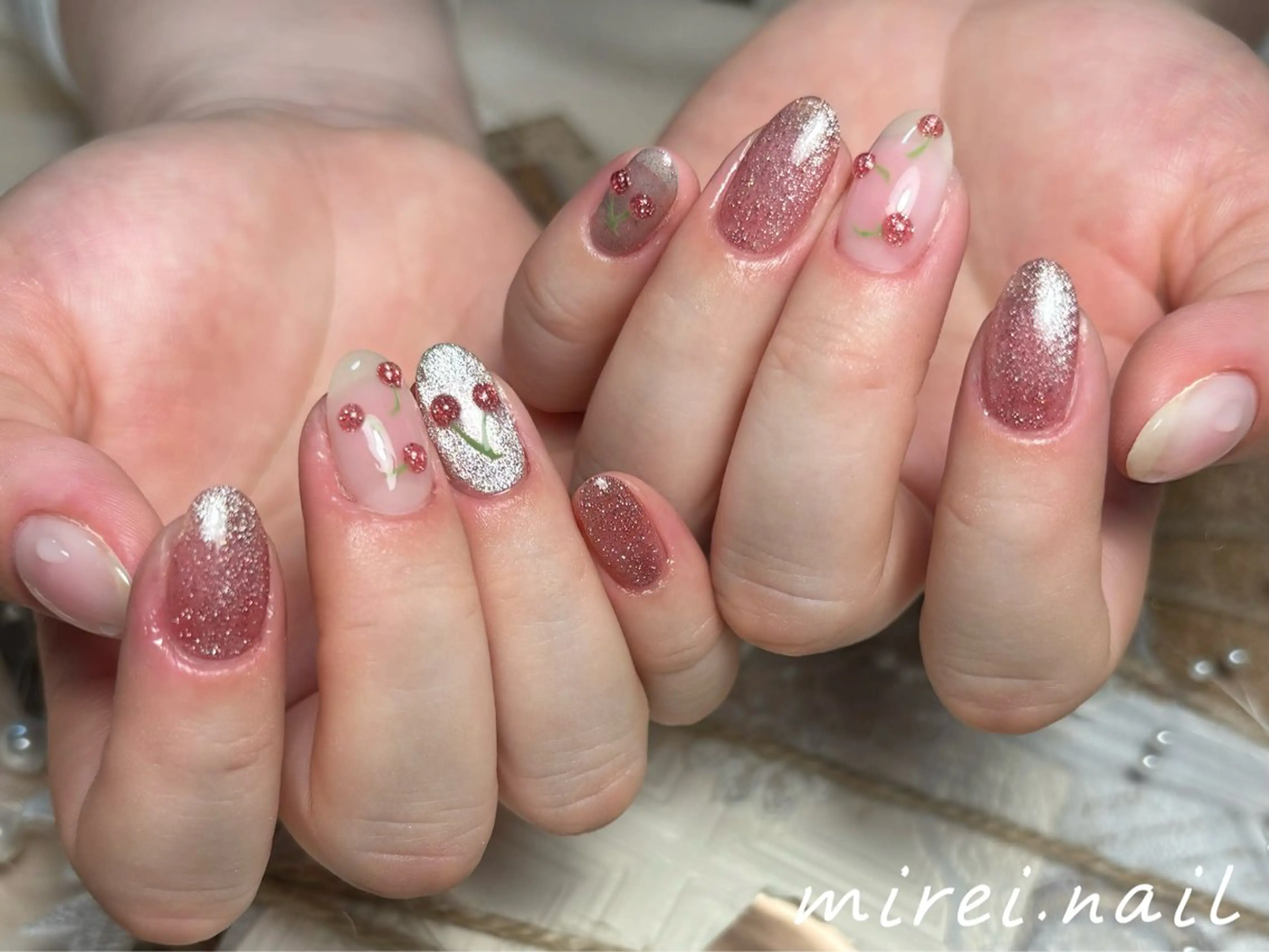 ネイル mirei‘nail所属・jade.vase ミレイのネイルデザイン