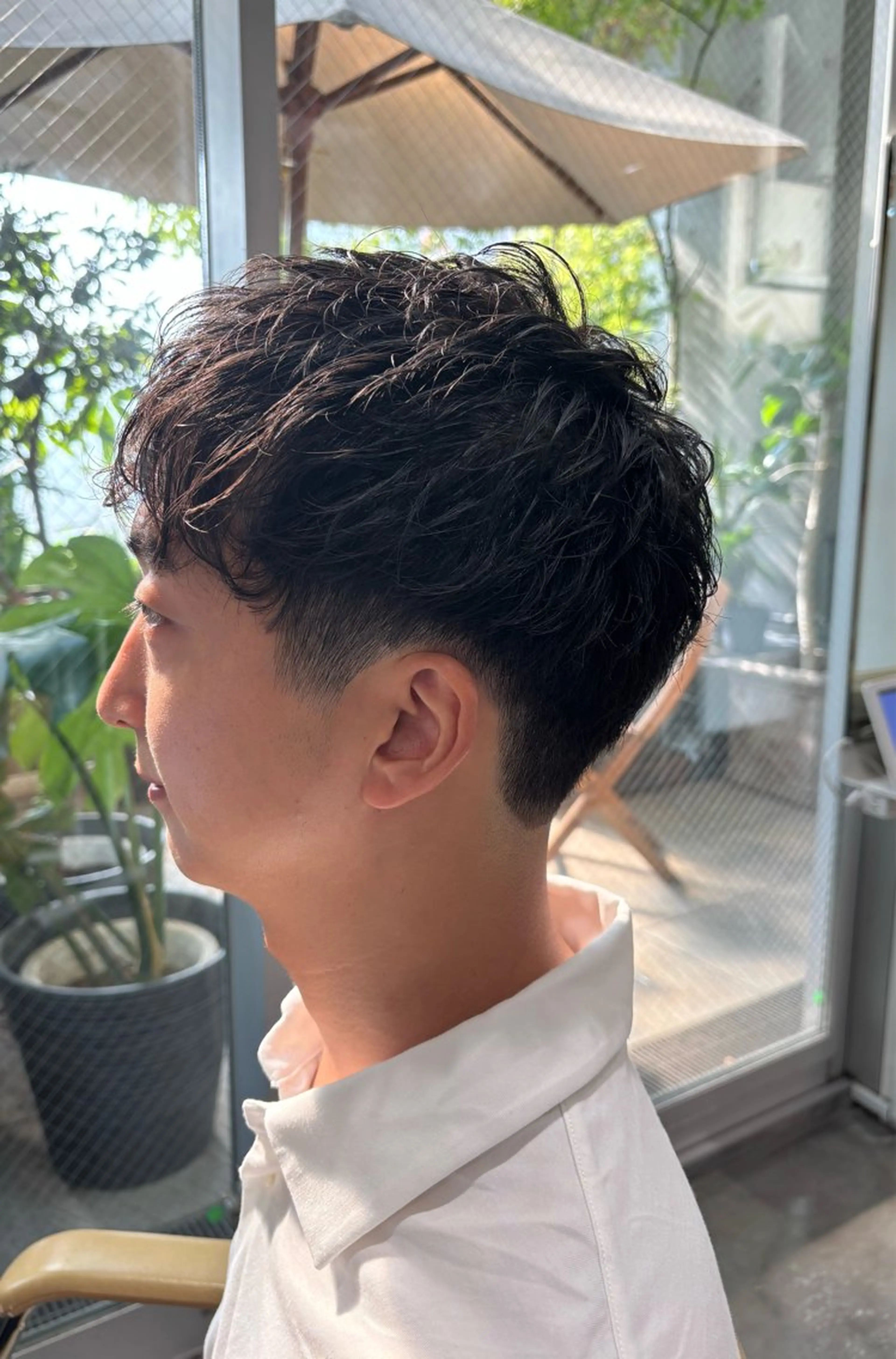 メンズ メンズショート カット egerie prime 井向幹滉のヘアスタイル