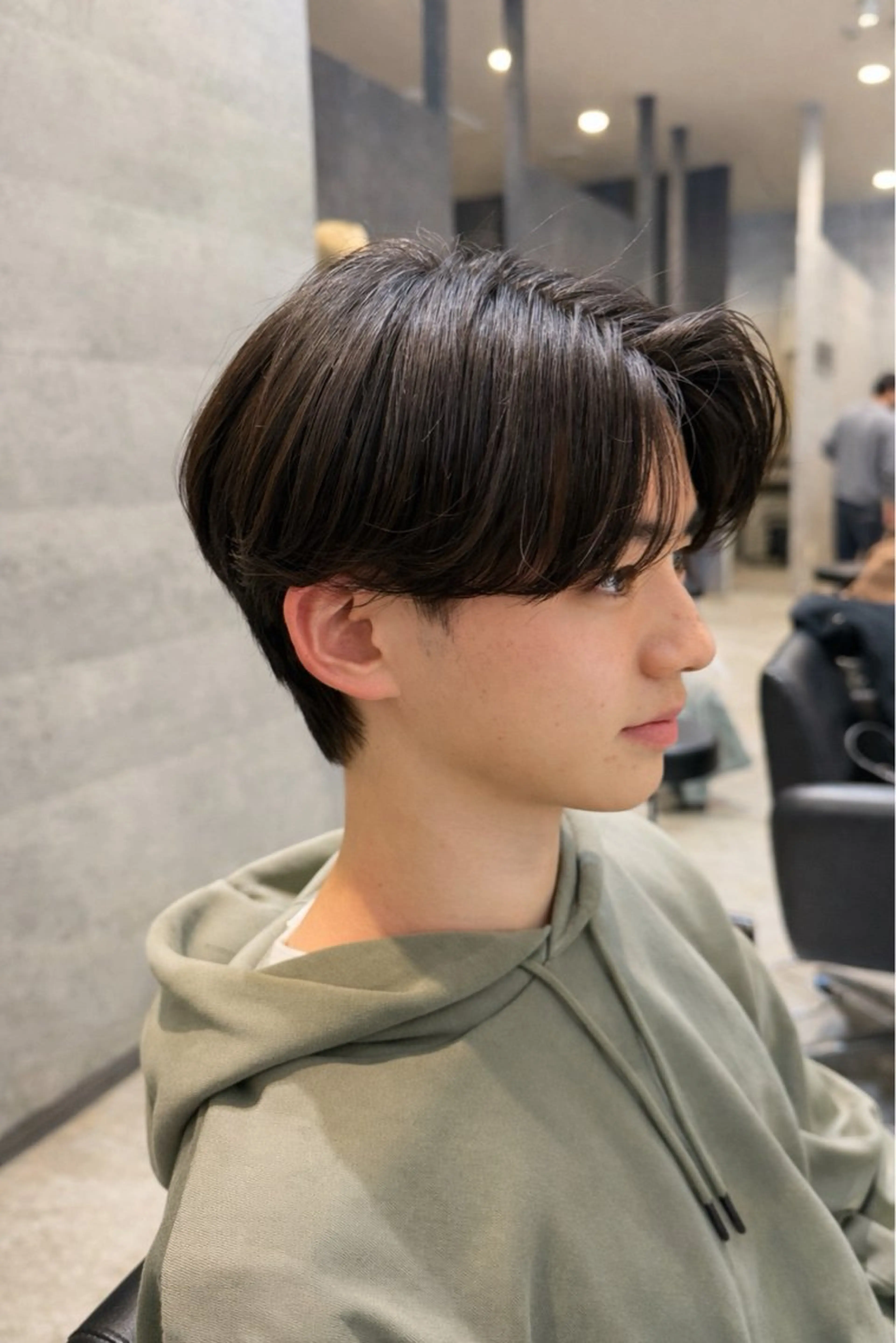 カット＋ニュアンスパーマ＋マイクロバブルの写真