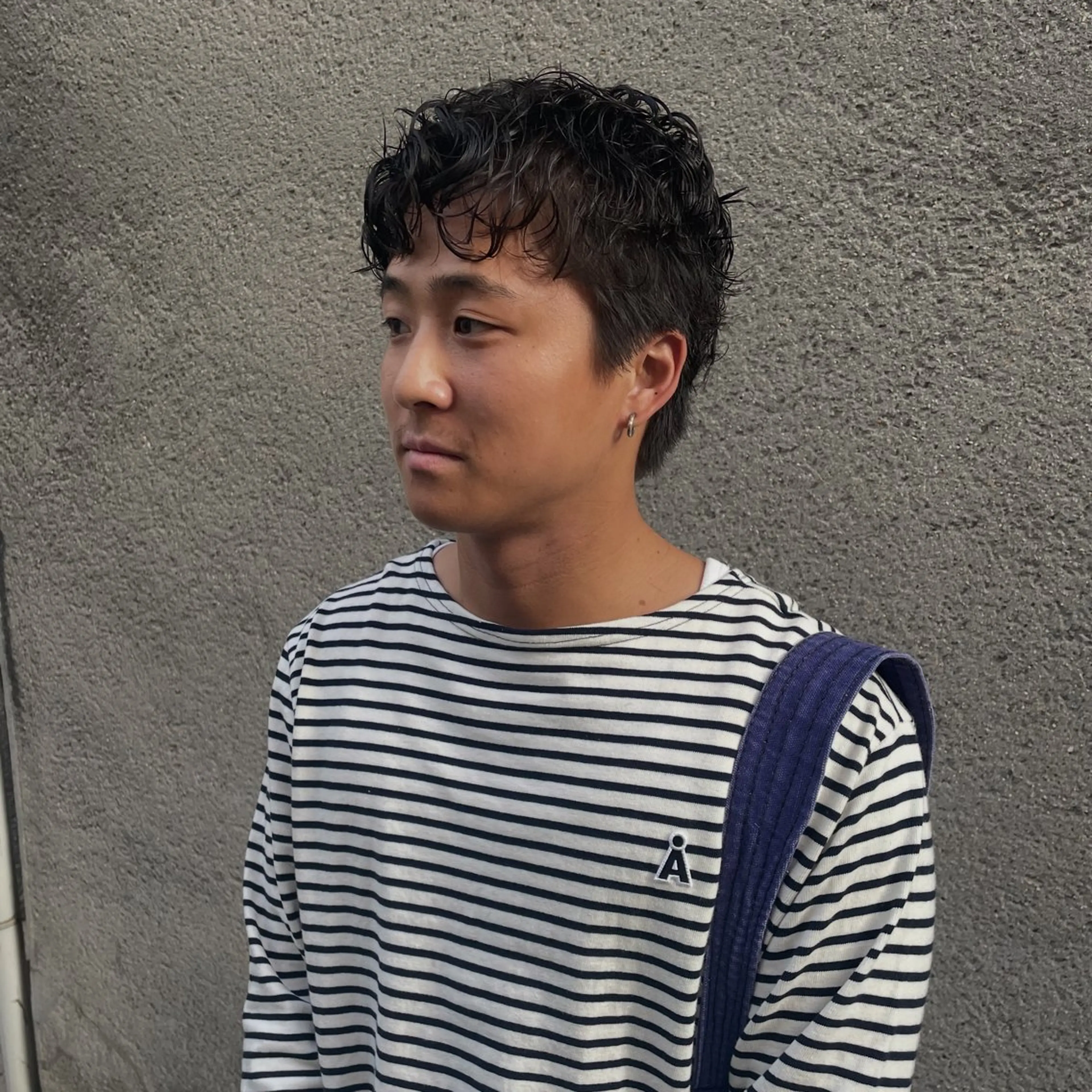 パーマ メンズ メンズパーマ 慎太朗メンズパーマ/ フェザー/スパイキーのヘアスタイル