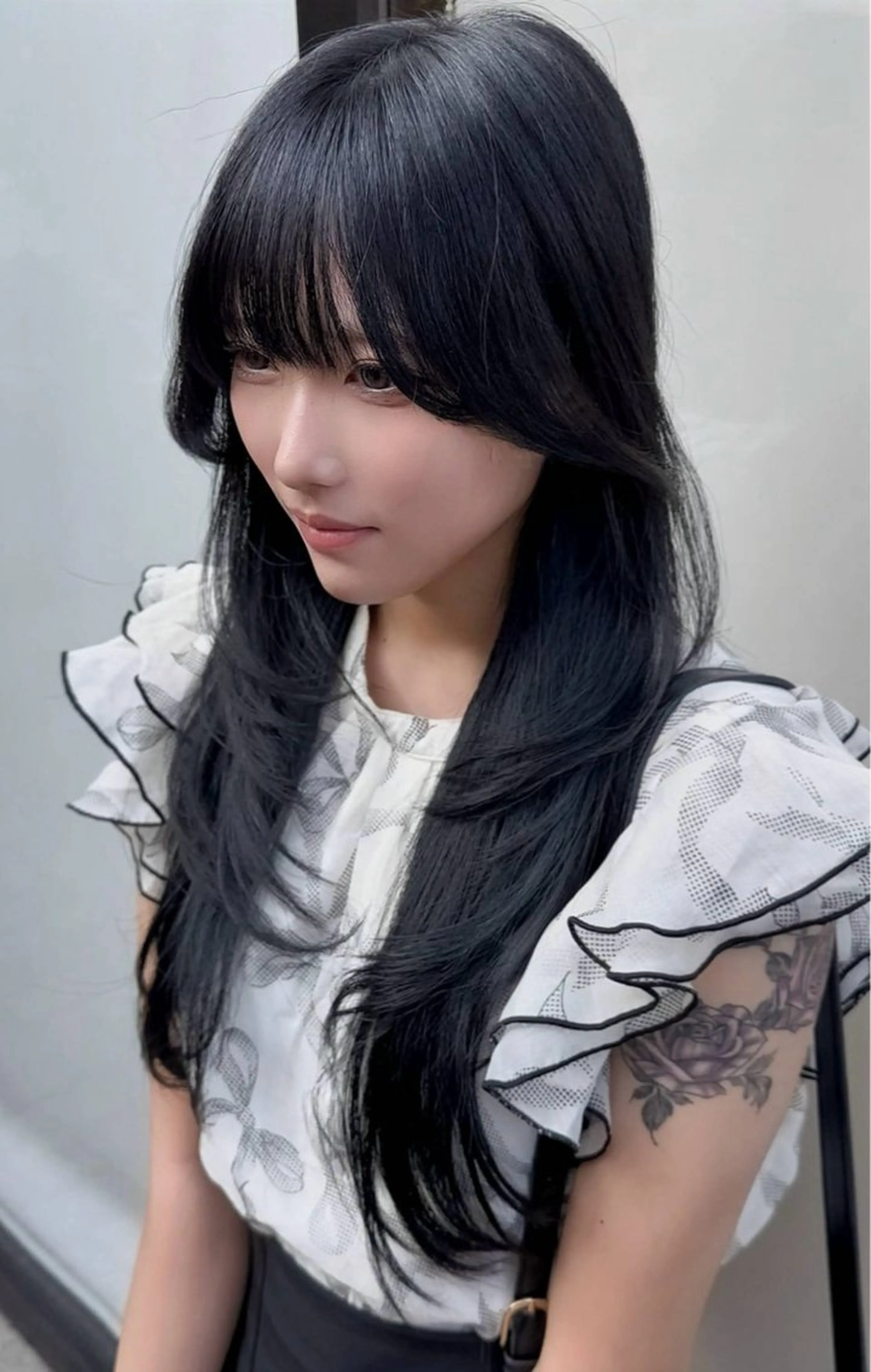 ロング カット ヘアカラー トリートメント NU/EN所属・海外ヘア/美髪矯正 海外レイヤー/ヒラキのヘアスタイル