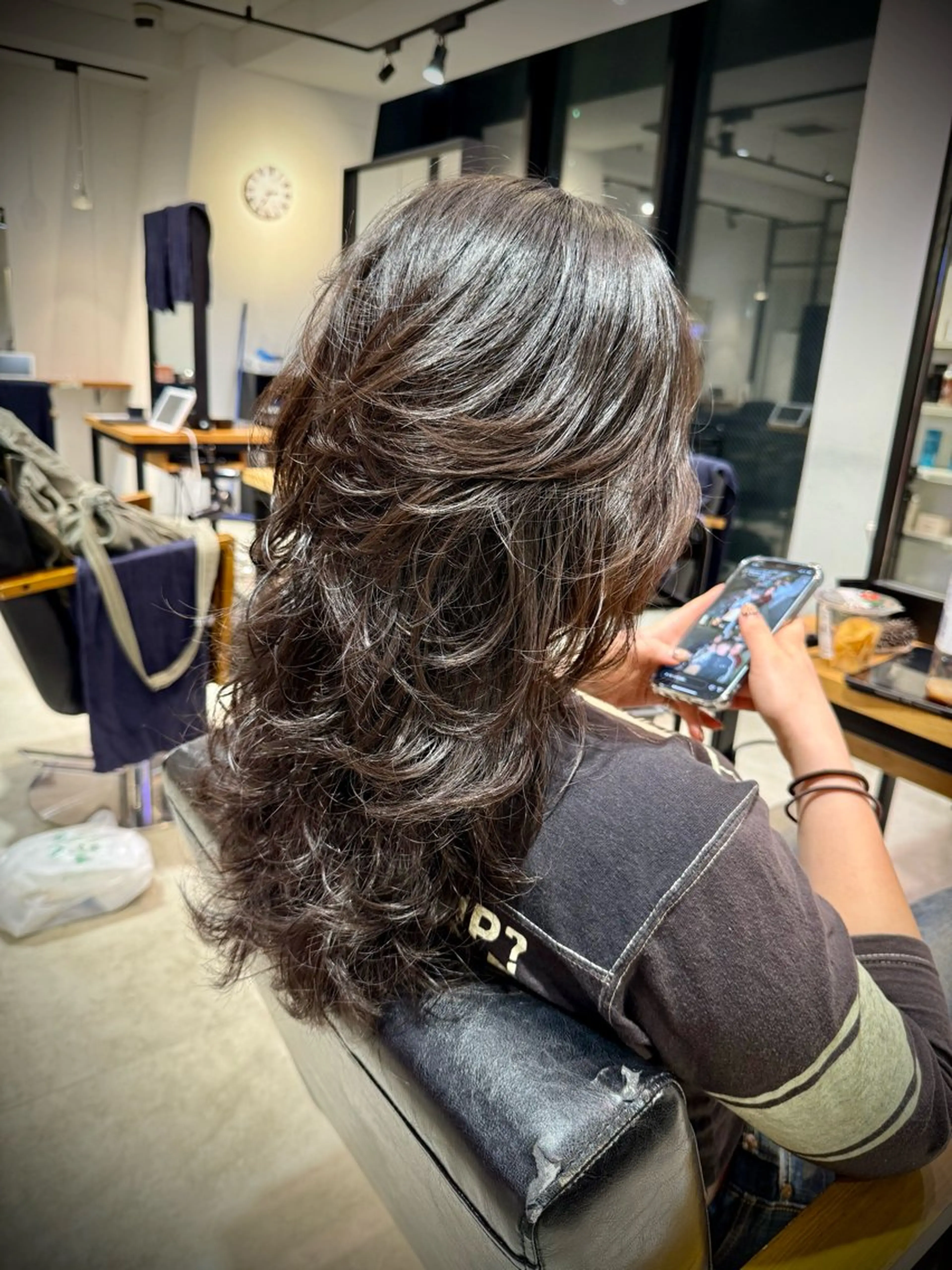 セミロング パーマ flammeum関内店所属・🥀Hosaka Kazuki🥀のヘアスタイル