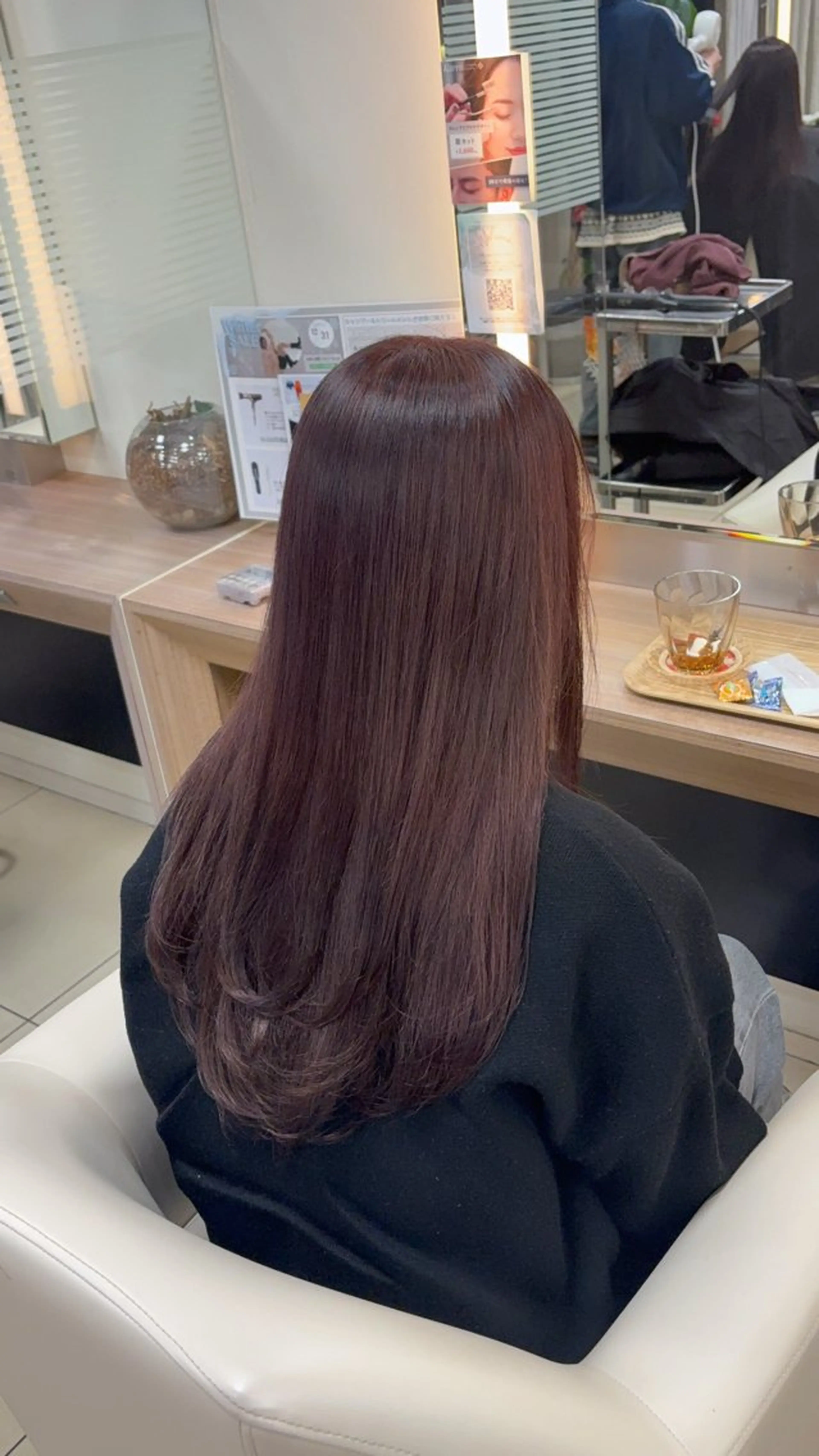 ロング カラー ヘアカラー トリートメント ダブルカラー/透明感 /Hikari💫のヘアスタイル