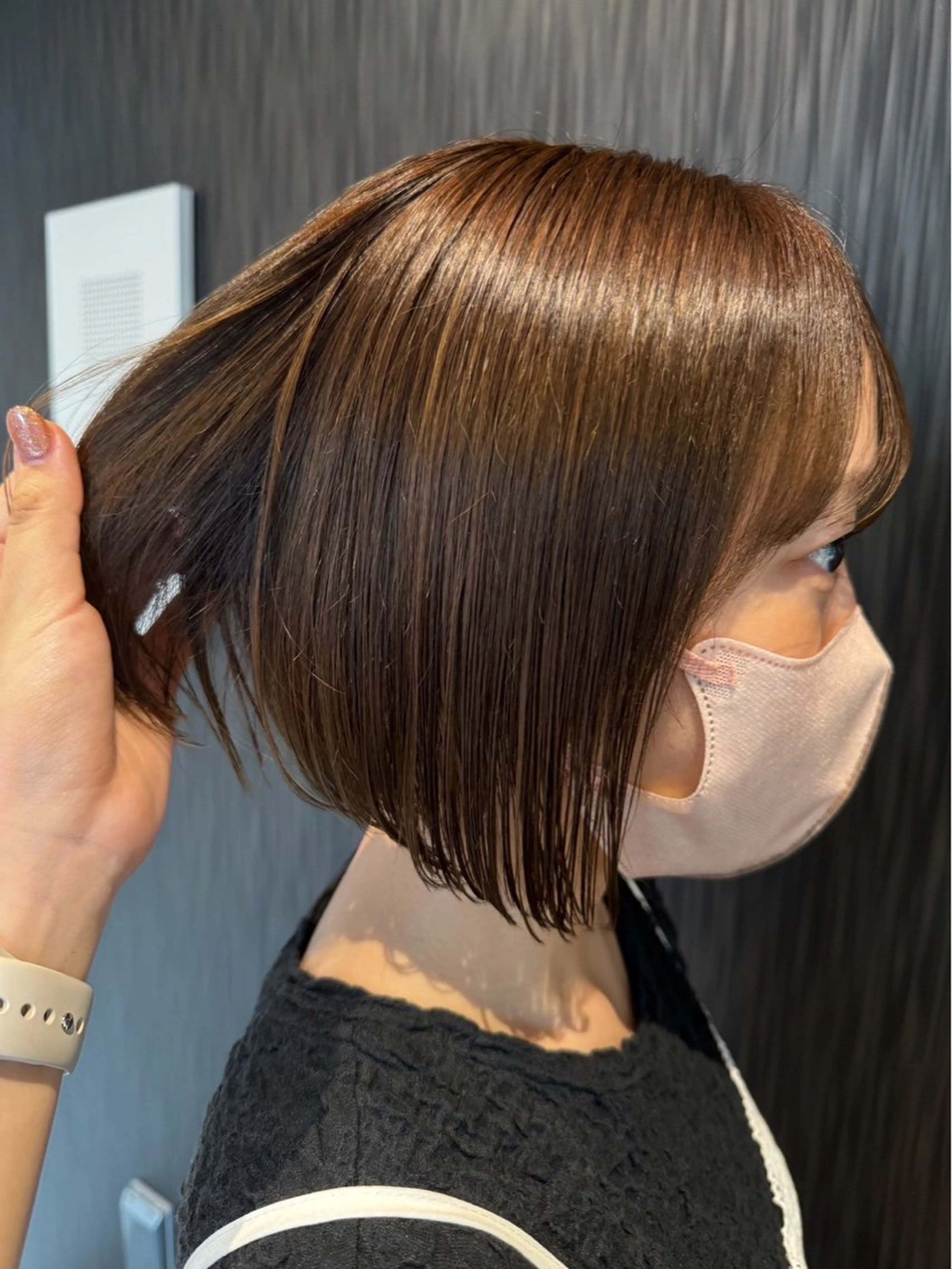 カラー こくぶん ひよりのヘアスタイル