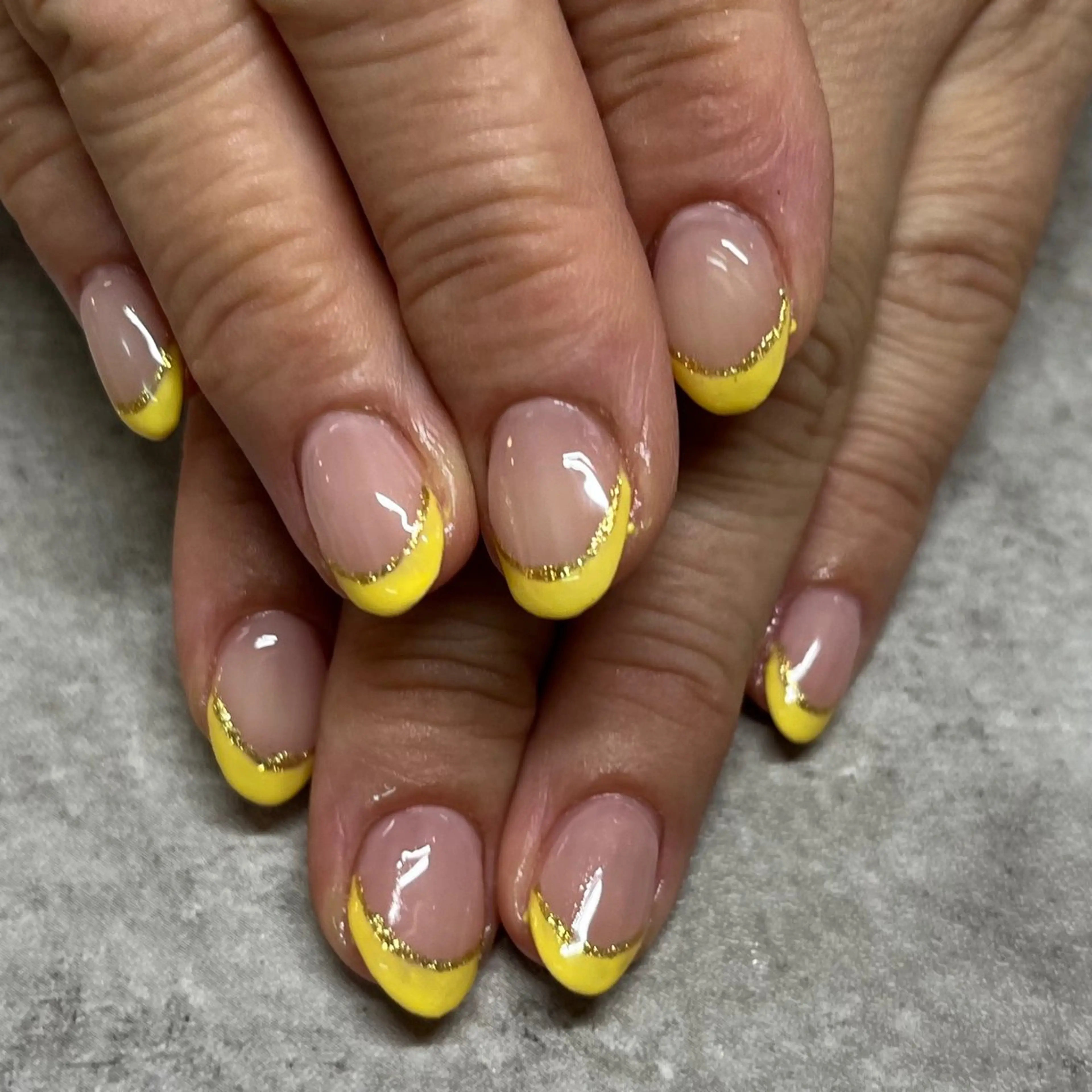 ネイル フレンチネイル Beauty salon smily 八尾店所属・nail salon smily momoのネイルデザイン