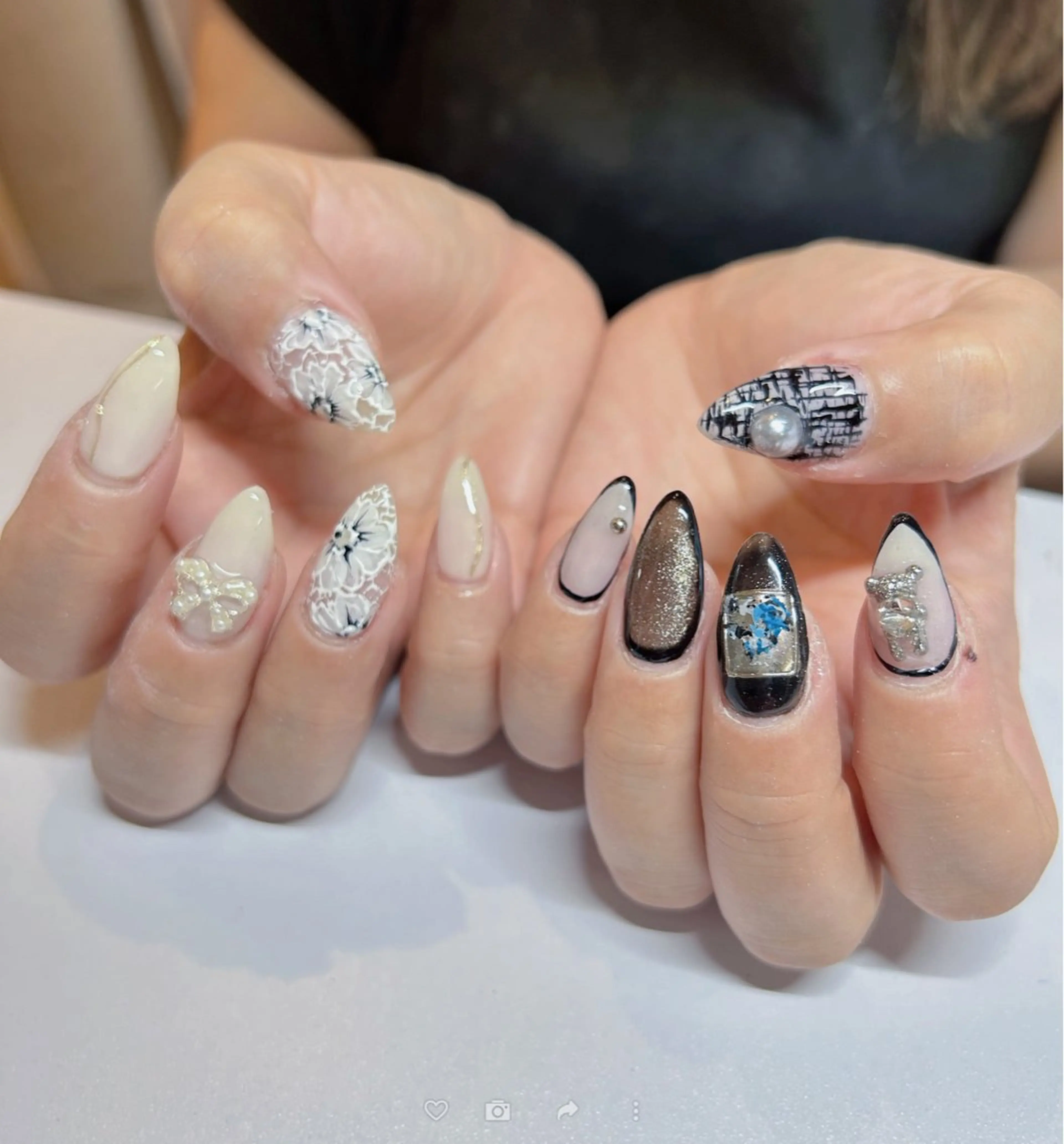 ネイル Maylie nail 大森店所属・大森Maylie Kayaのネイルデザイン