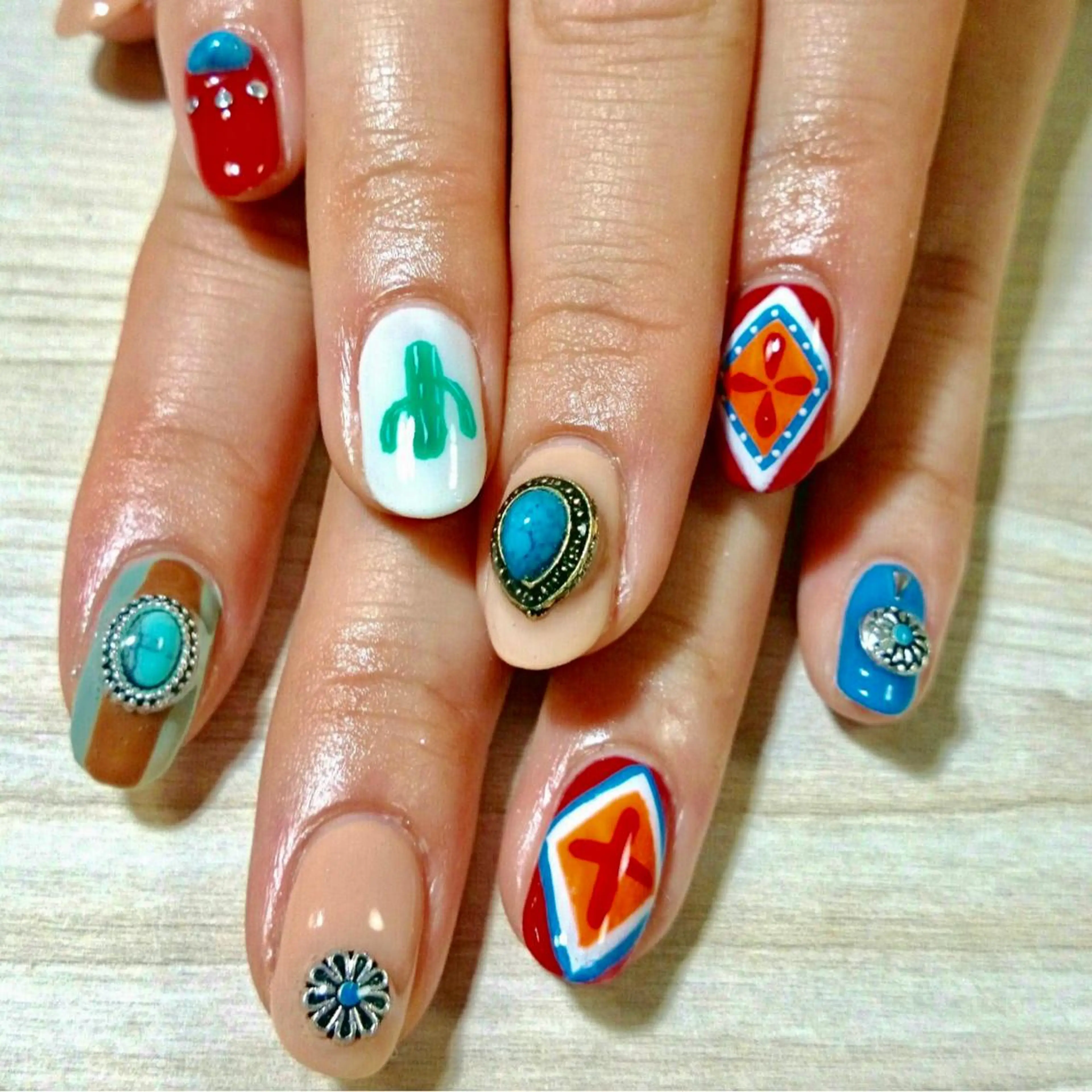 ネイル アートネイル 安藤 Charlotteのネイルデザイン