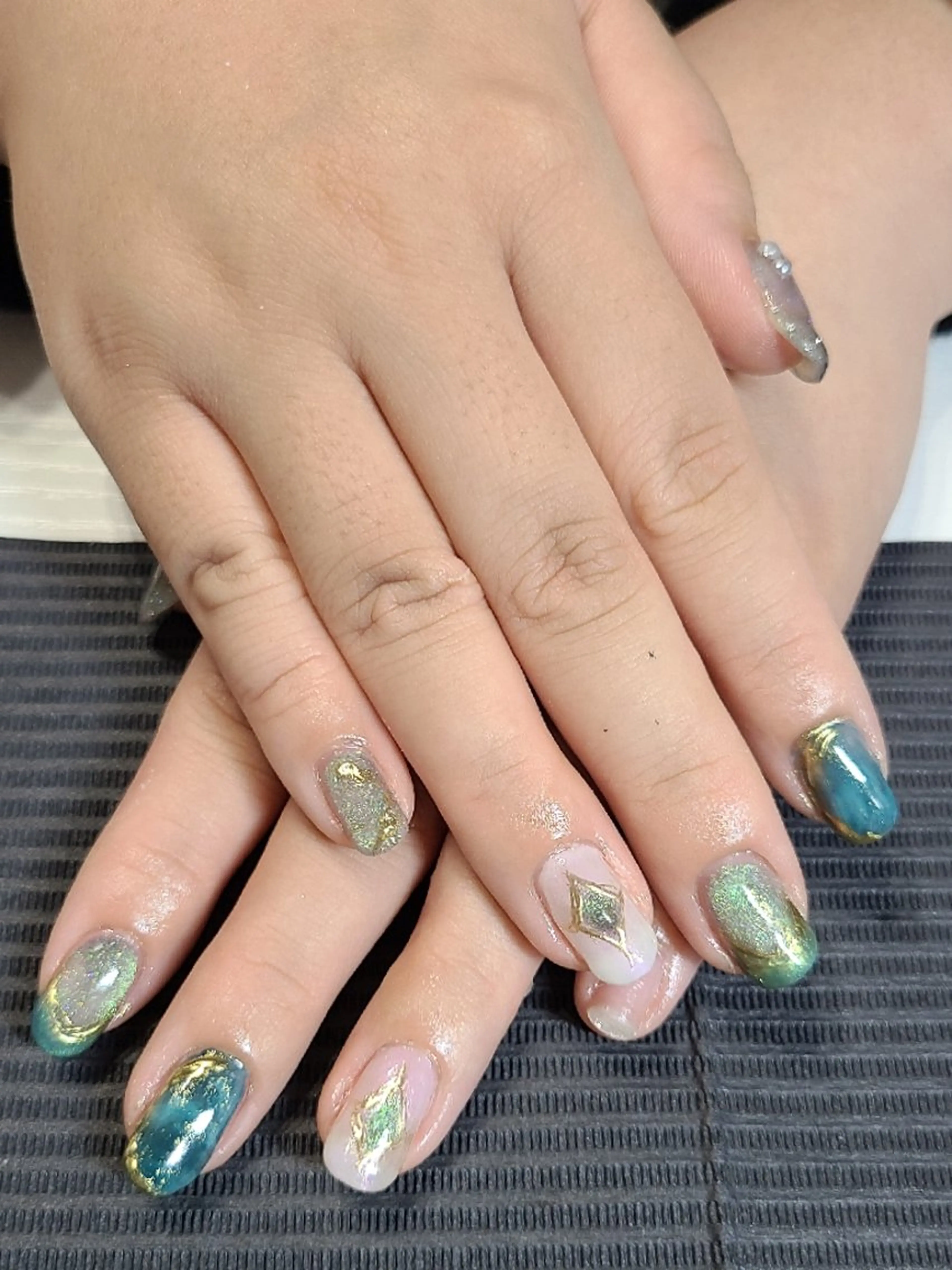 ネイル ニュアンスネイル Nailsalon Bella Lunaのネイルデザイン