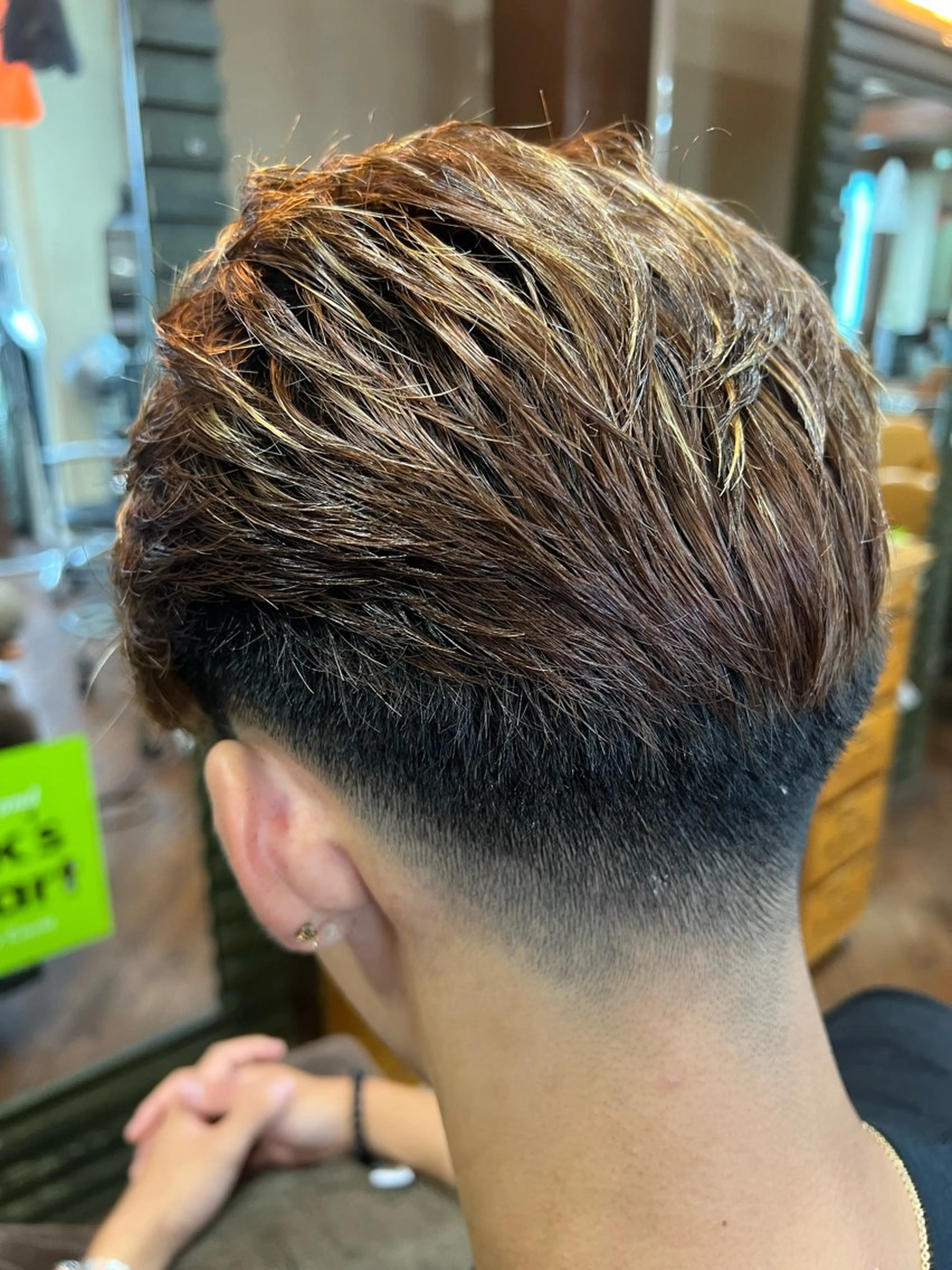 ショート メンズ カット 奥田 勝亮のヘアスタイル