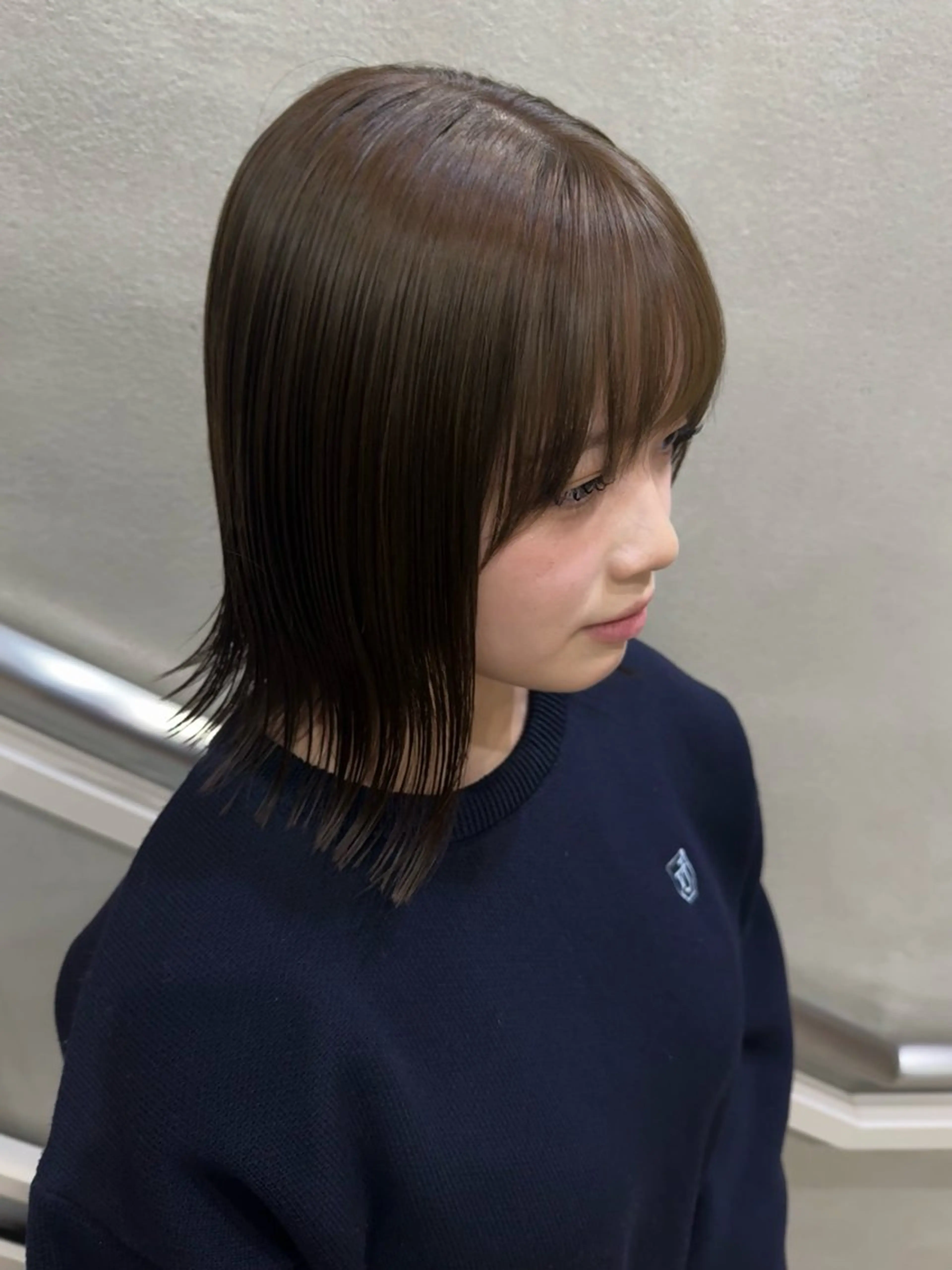 セミロング カット ヘアカラー AIKA /大阪美容室のヘアスタイル