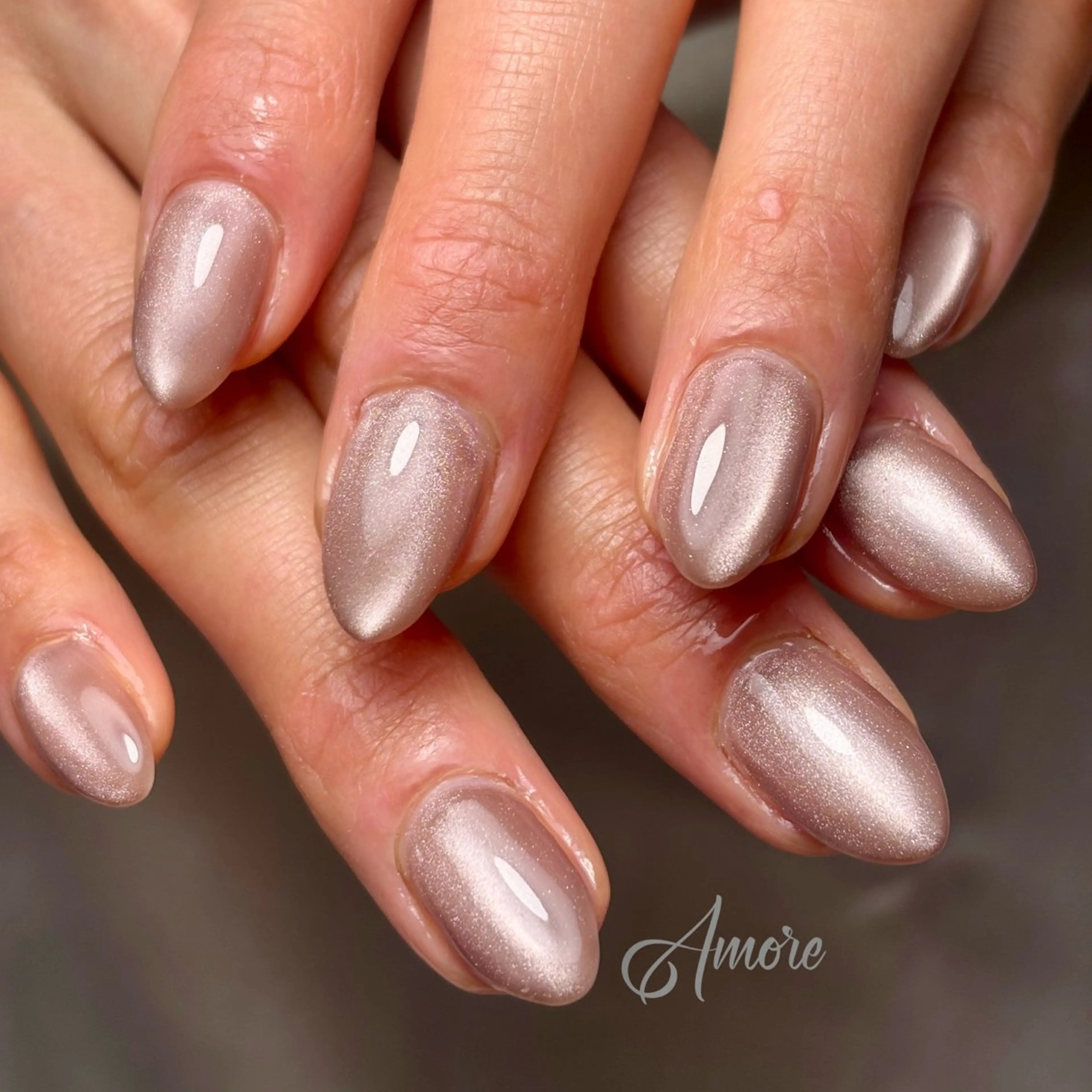 ネイル アニマル柄 桜ネイル ジェルネイル キラキラネイル 韓国ネイル You kyehwaのネイルデザイン