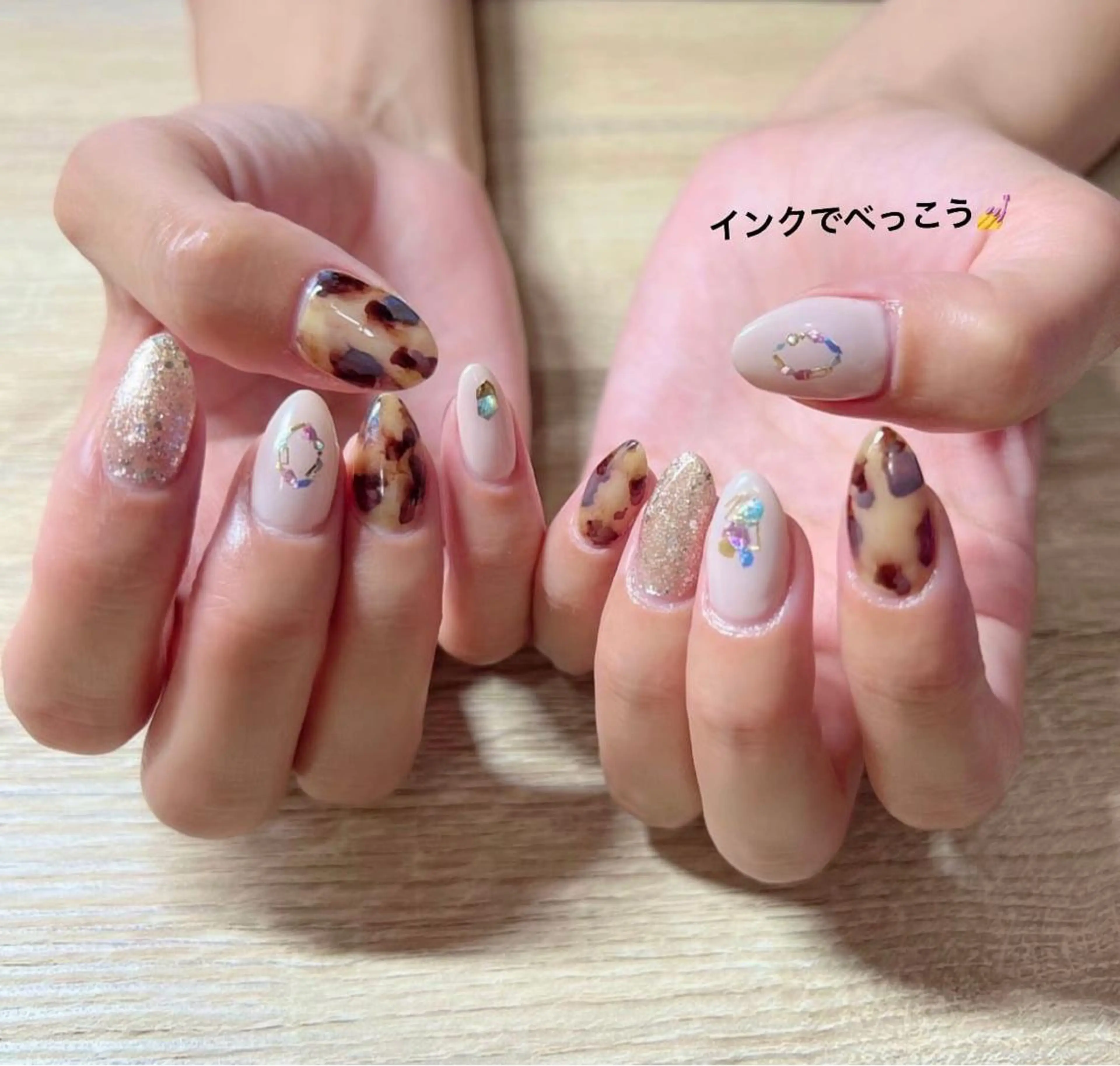 ミディアム cattleya nailのネイルデザイン
