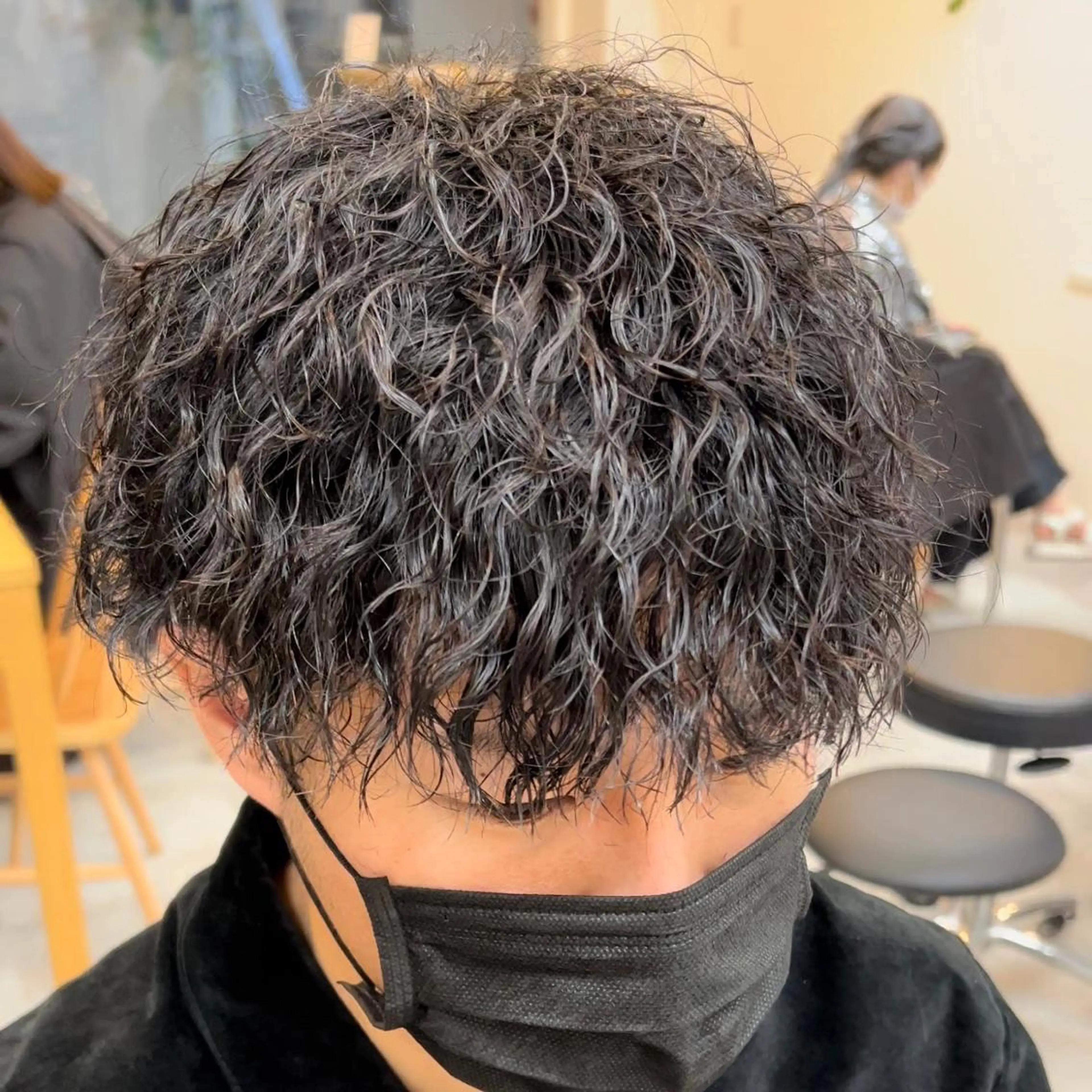 パーマ メンズ マッシュ カット パーマ 🔥メンズ特化🔥 永瀬椋のヘアスタイル