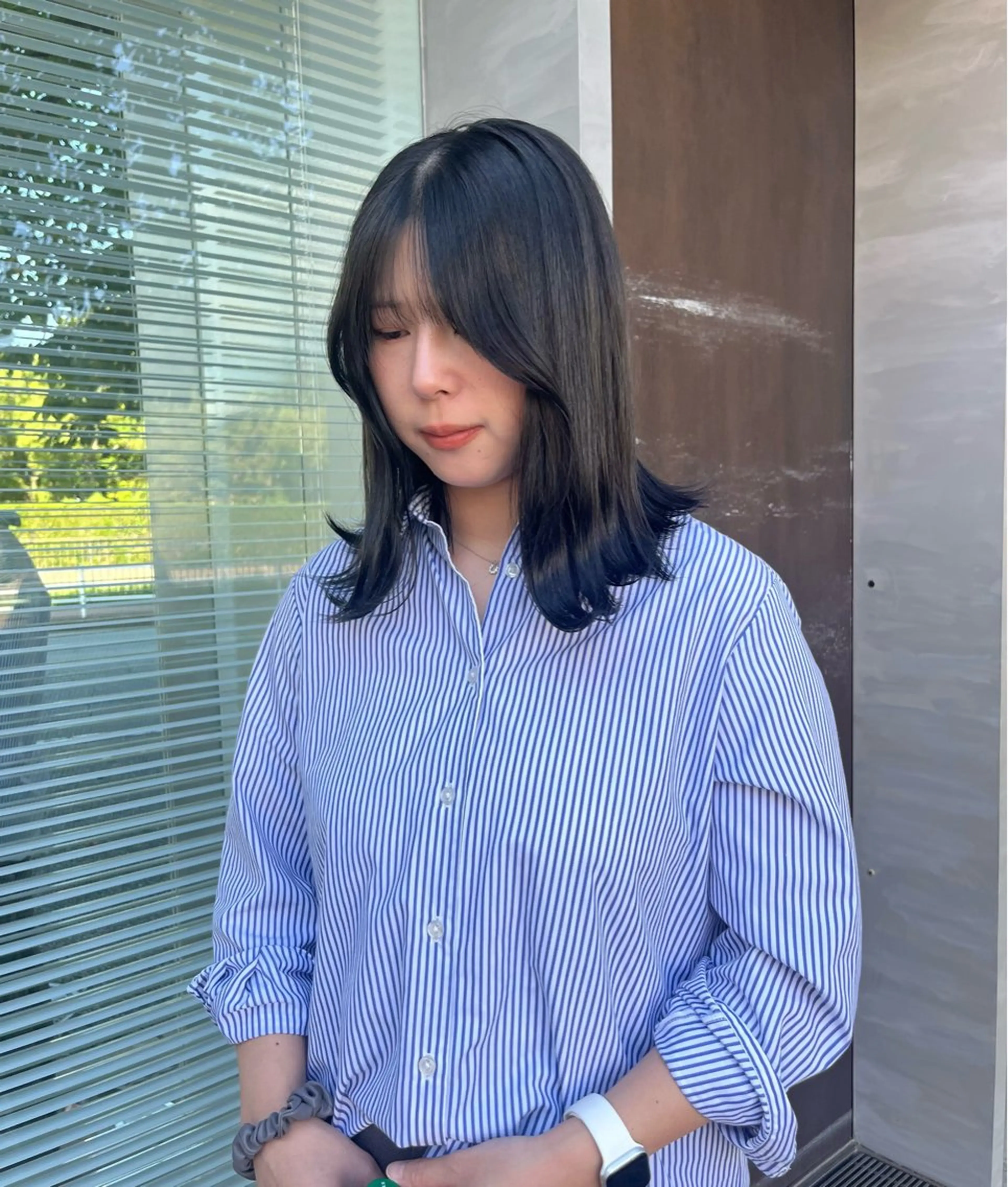 ミディアム カラー レイヤーカット 小顔カット カット ヘアカラー yuumi/大濠🪷 レイヤー/垢抜けヘアのヘアスタイル