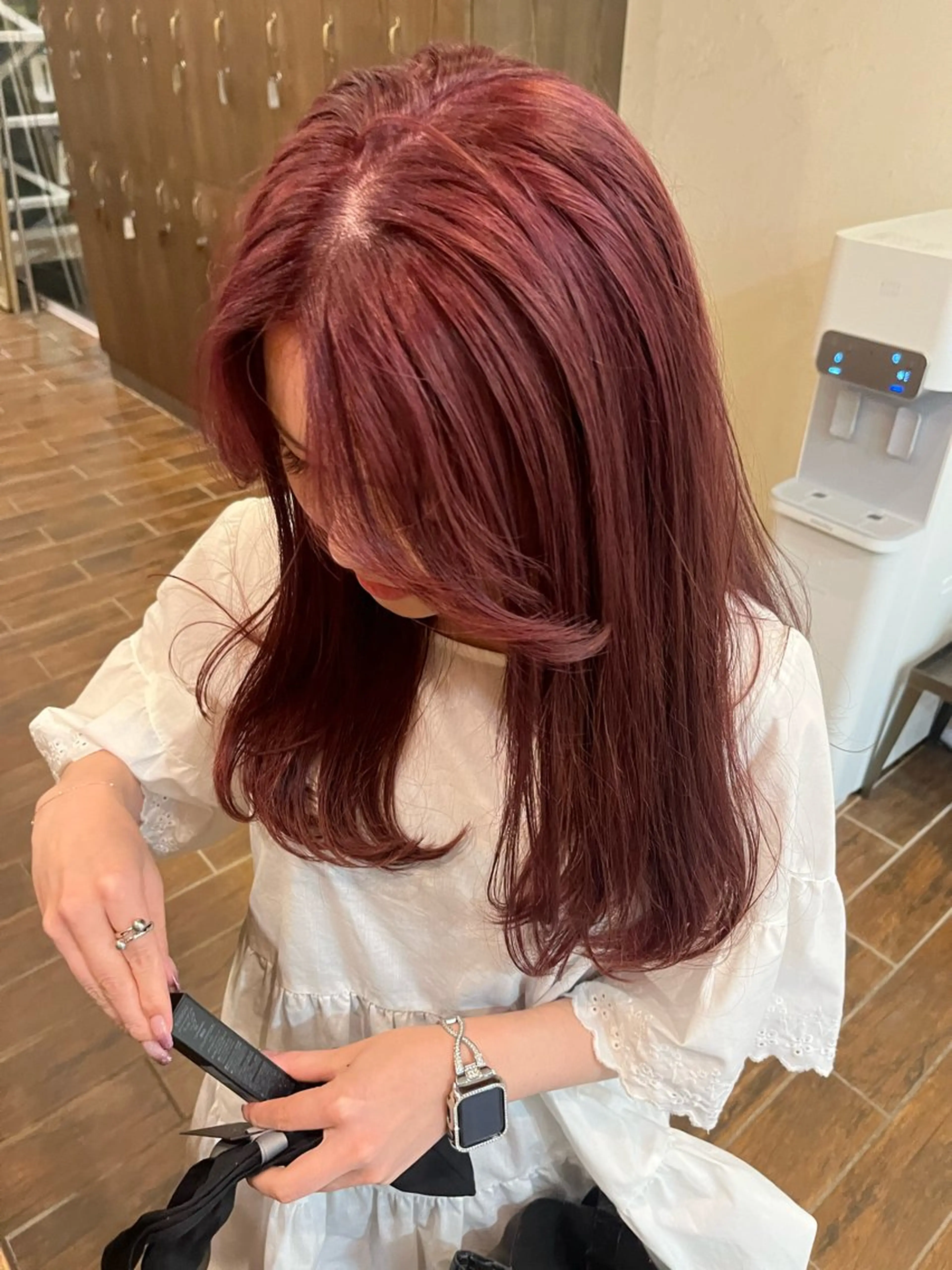 カラー 松野 心音のヘアスタイル