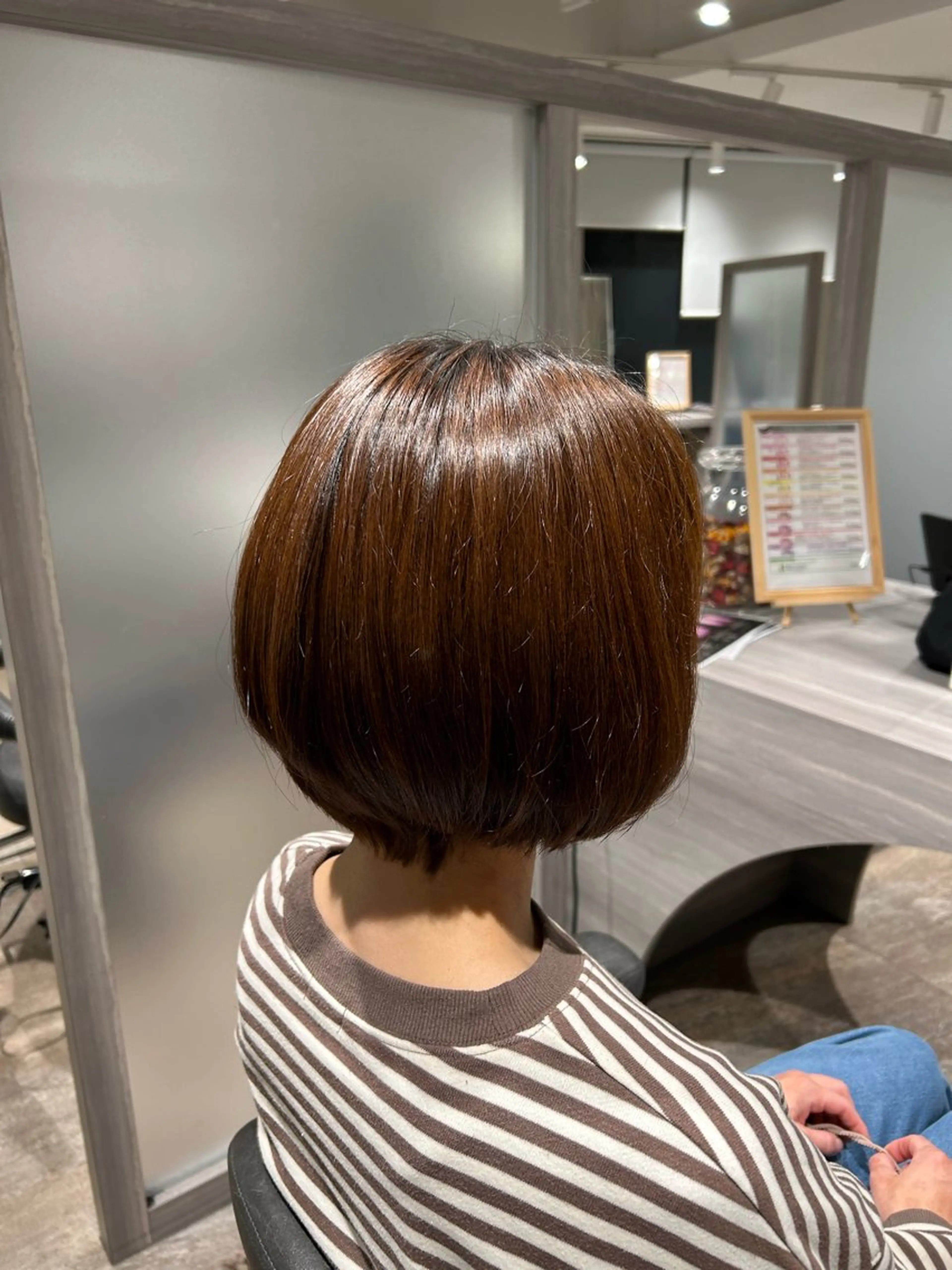 ショート ボブ hair＆make CIEL所属・武井 哉子のヘアスタイル