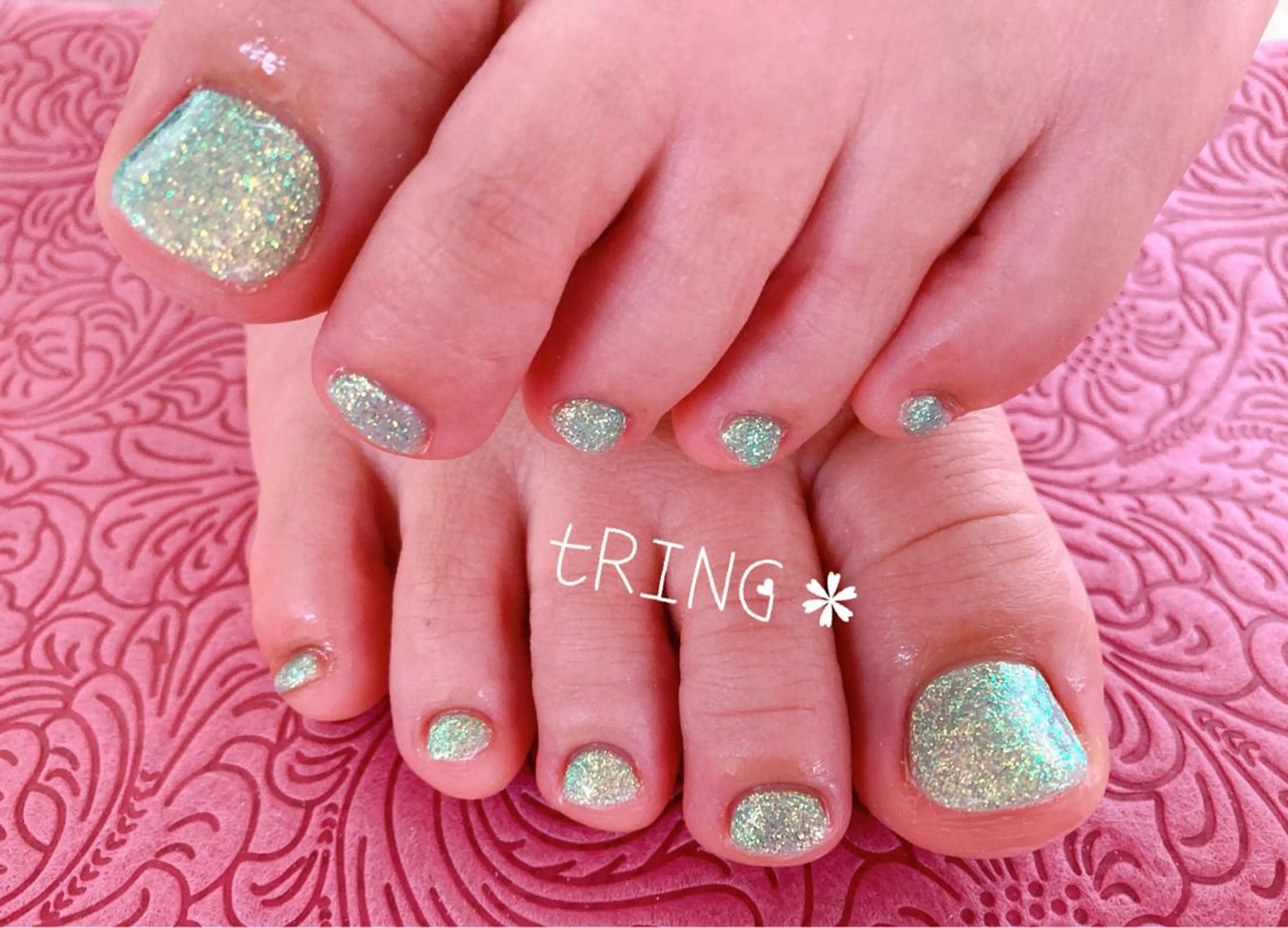 ネイル フットネイル tRING＊ しいの木台のネイルデザイン