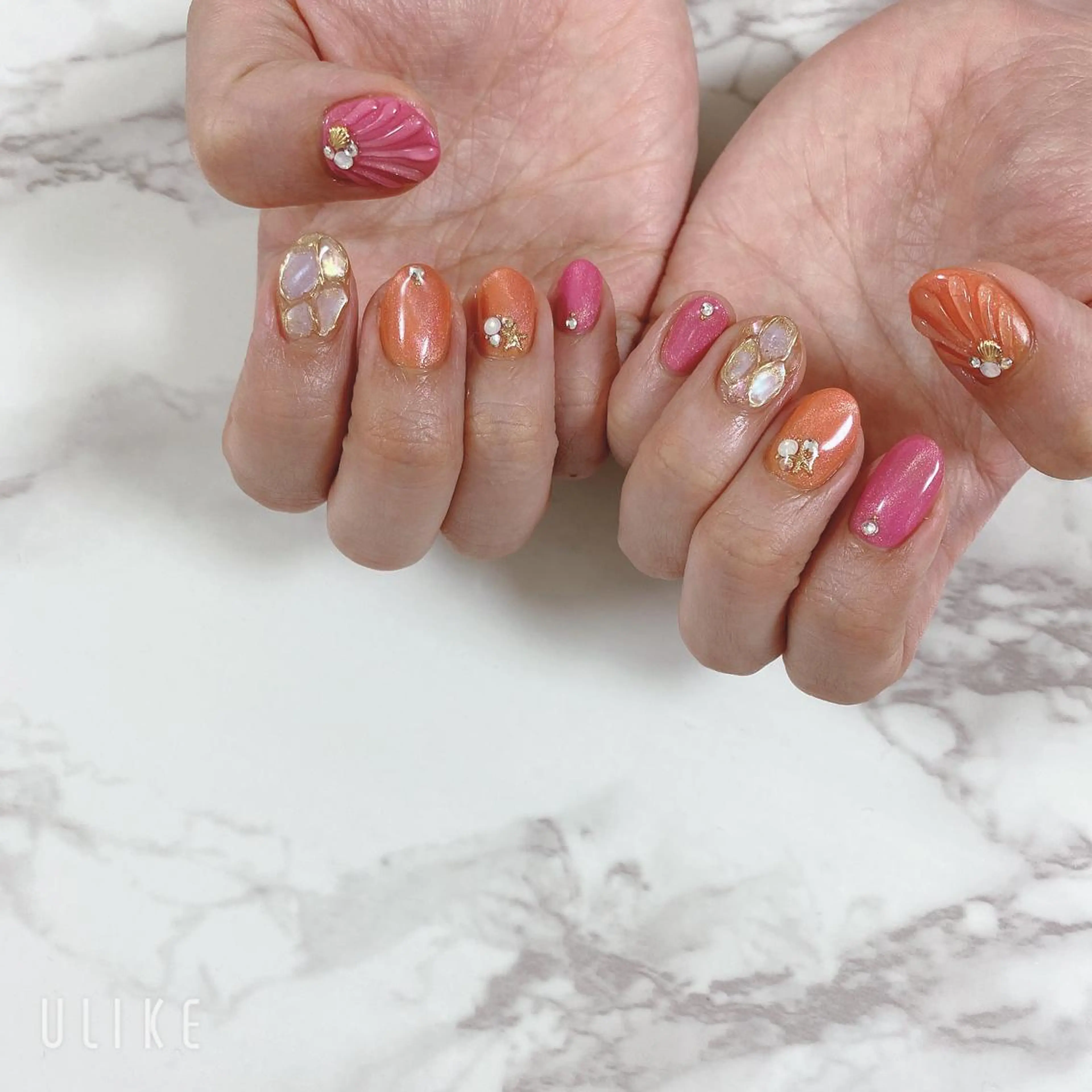 ネイル ハンドネイル SOL NAILのネイルデザイン