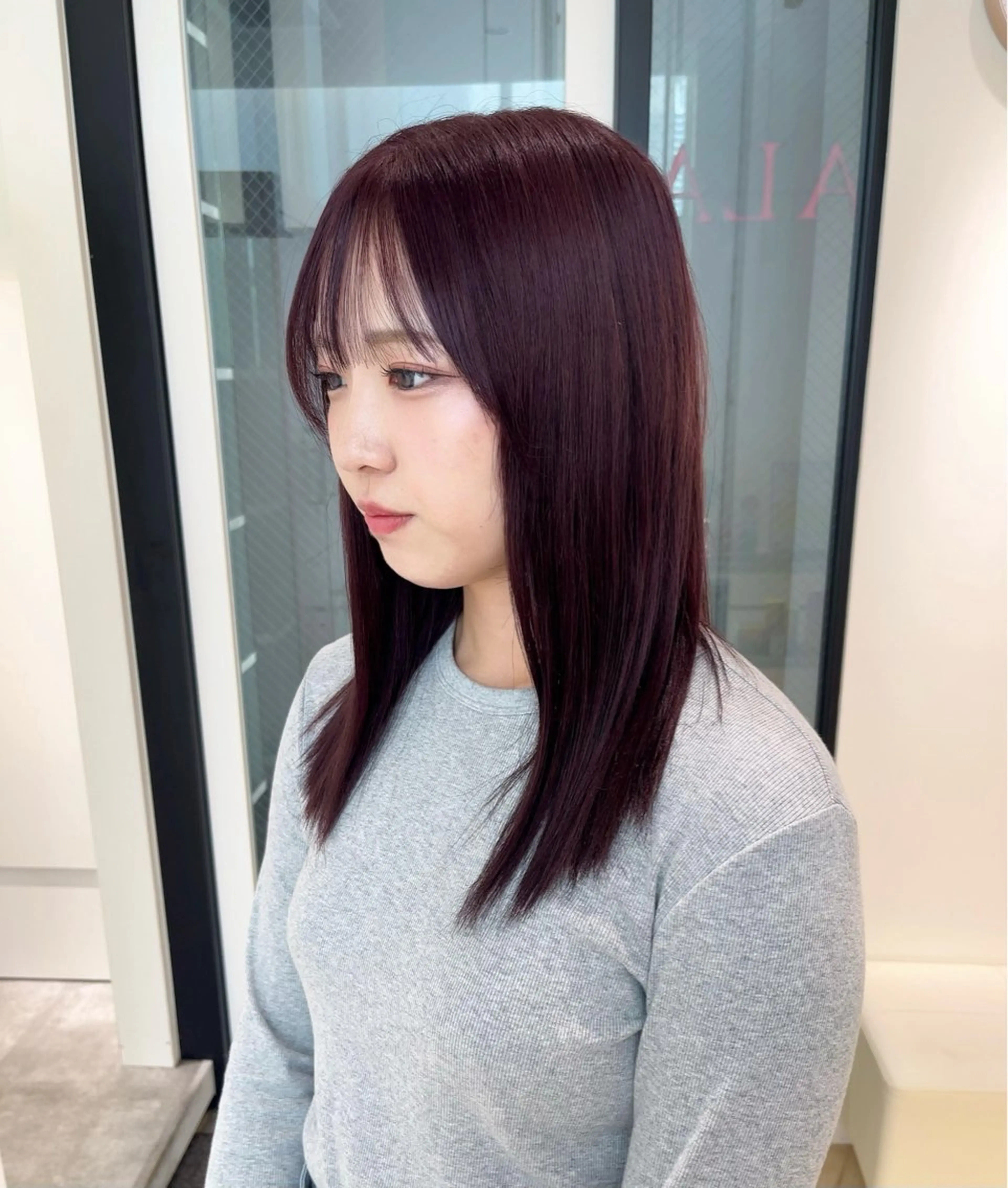 ミディアム カラー ヘアカラー ParveMix / 山本 玲南🫧🪽のヘアスタイル