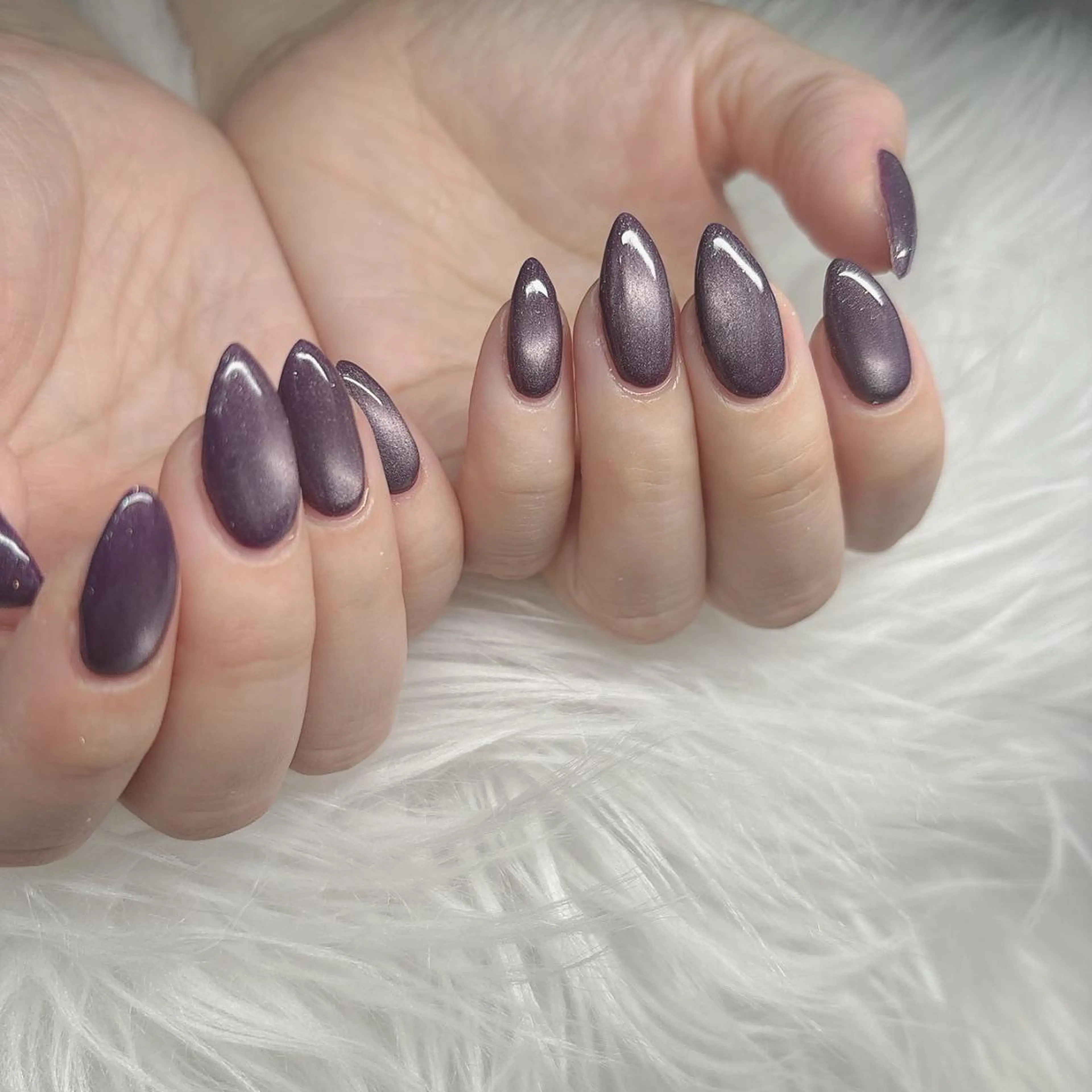 ネイル 韓国ネイル マグネットネイル LIB VALLA haruka🎀🫧のネイルデザイン