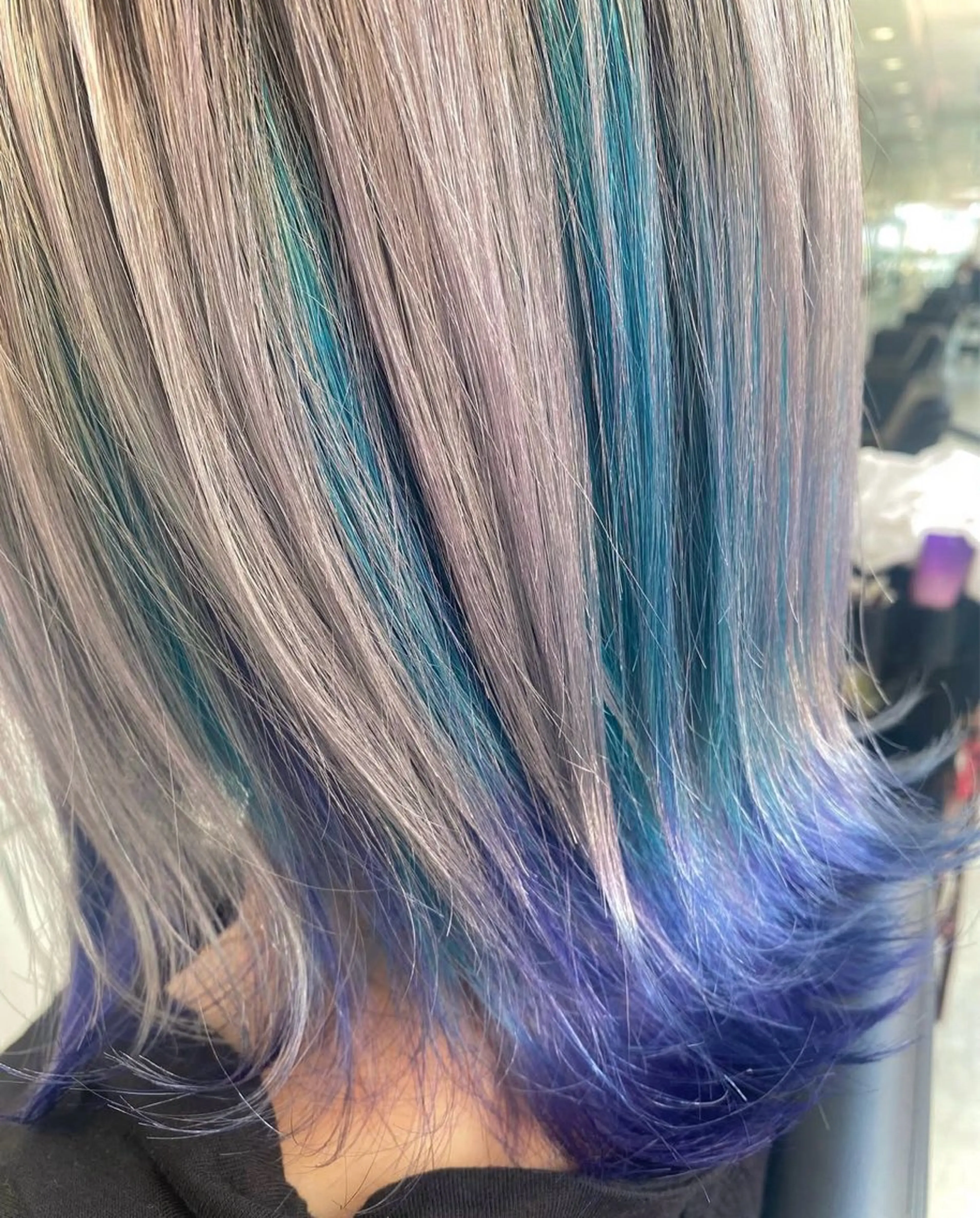 🌈カラー選び放題🧚♀️派手髪メニュー🌼カット+ブリーチし放題+デザインカラーの写真